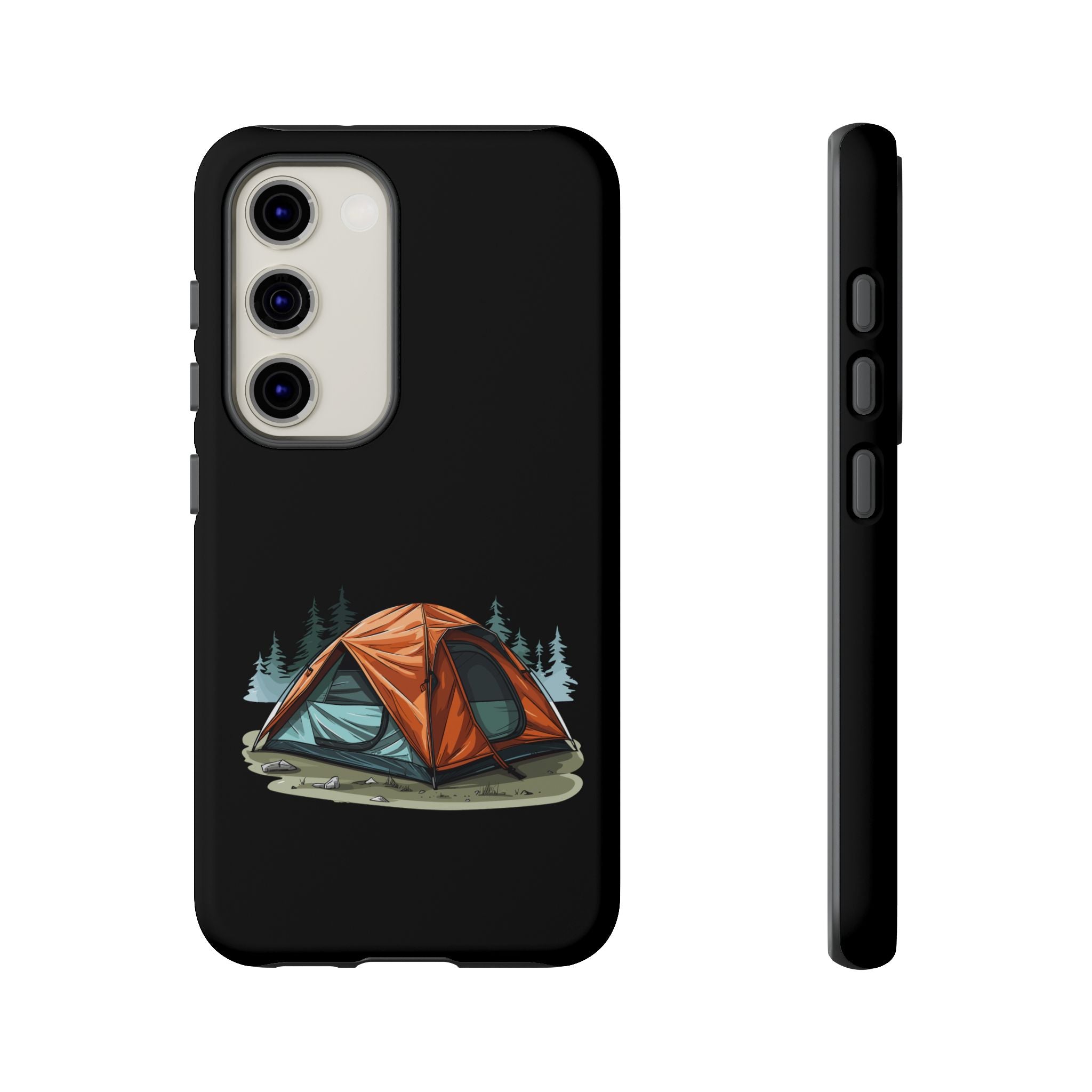 Camping Phone Case, Outdoor Adventure, Nature Lover Gift, Tough Cases, Hiking Accessory, Travel Gear, Camping Vibes