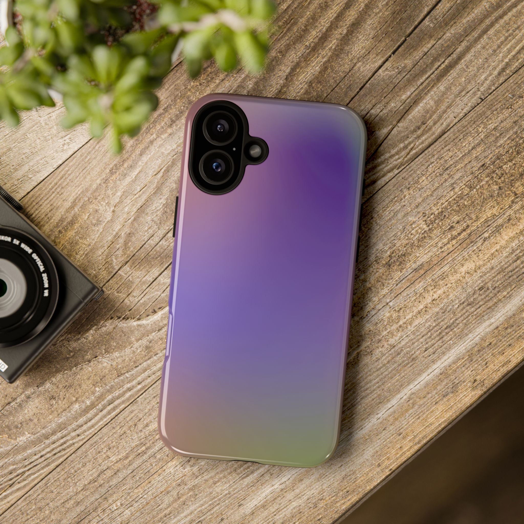 Colorful Phone Case, Tough Phone Cover, Gradient Design Case, Stylish Mobile Accessories, Unique Gift for Her