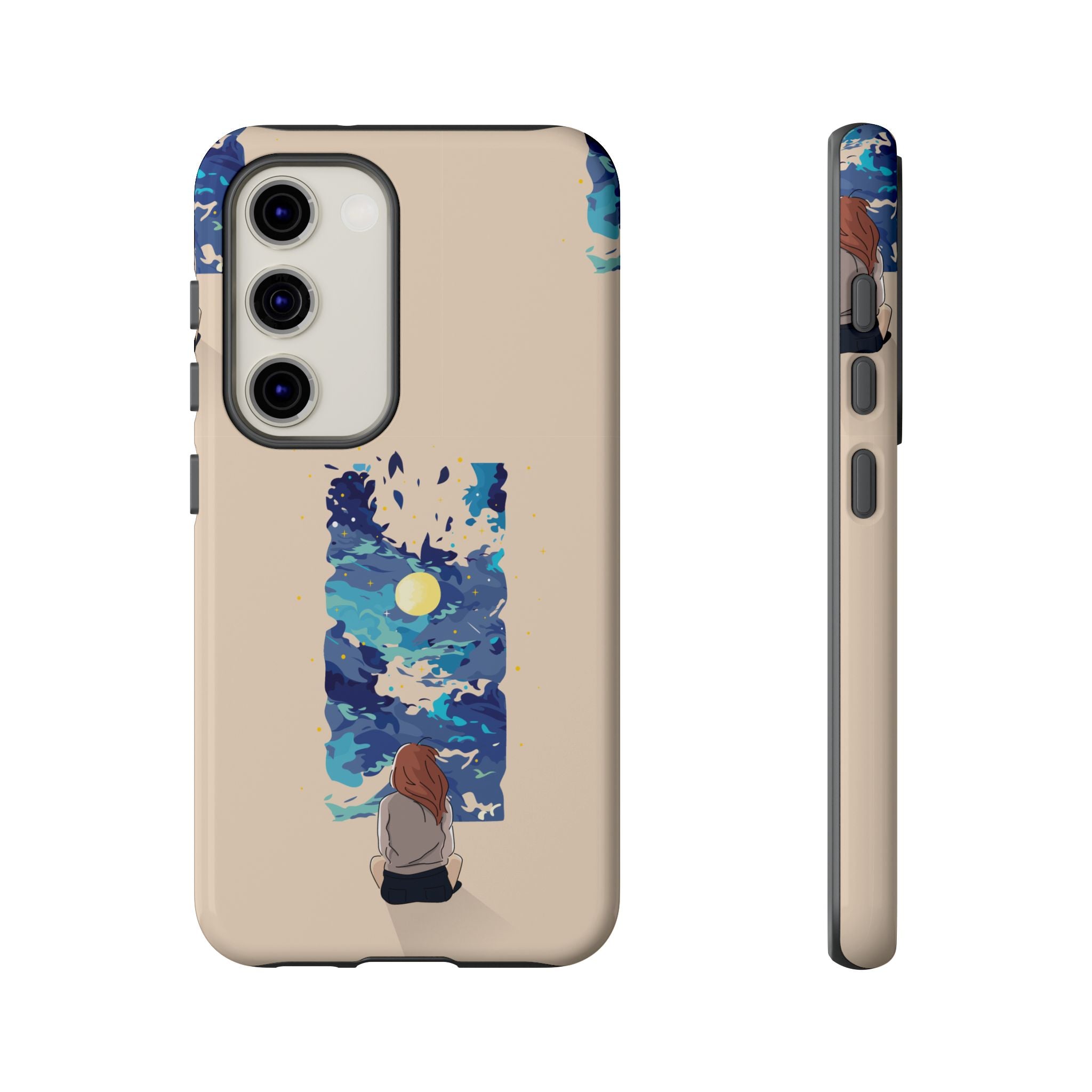 Artistic Phone Case – Expressive Protective Cover, Unique Gift for Her, Birthday Present, Eco-Friendly Mobile Accessory, Smartphone Case