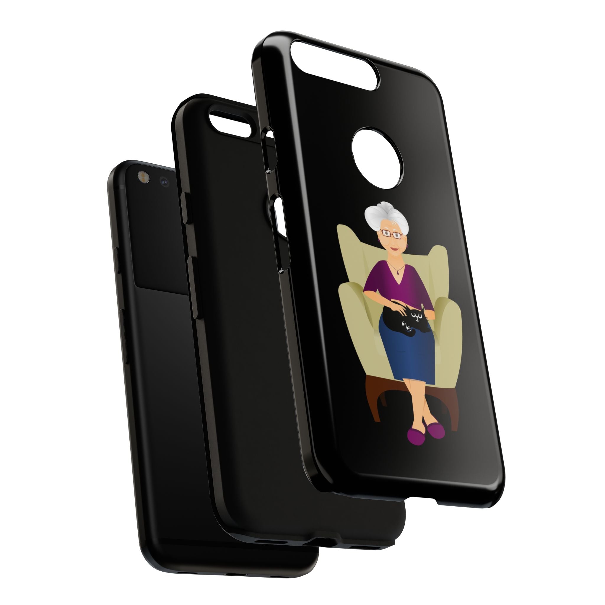 Grandma Phone Case, Tough Phone Cover for Grandparents, Durable Case for Seniors, Unique Gift for Grandmother, Personalized Tech Accessory