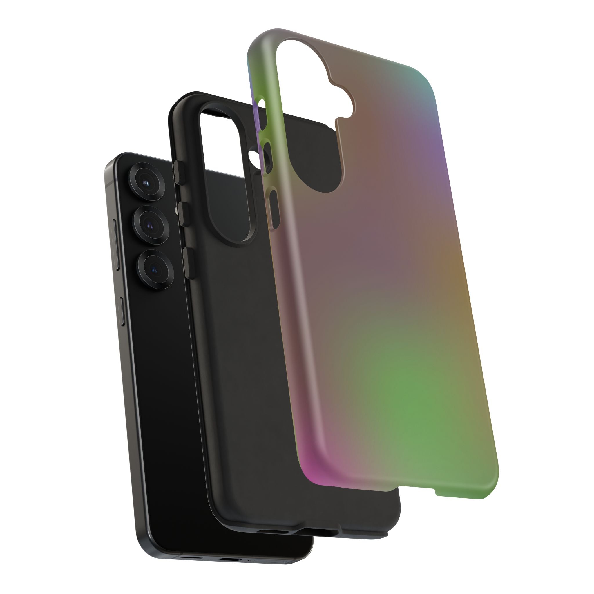 Colorful Gradient Phone Case, Tough Cases for Protection, Stylish Mobile Cover, Unique Gift, Modern Tech Accessory