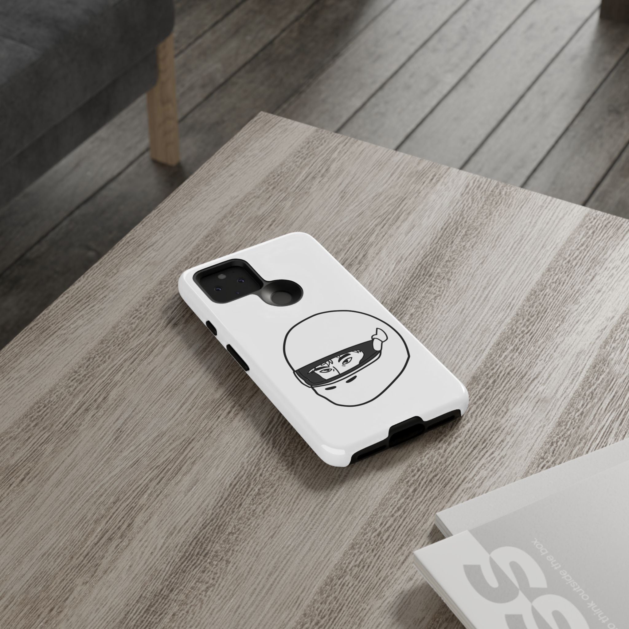 Stylish Phone Case with Racing Helmet Design | Tough Cases | Unique Gift, Motorcycle Enthusiast, Race Lover, Custom Accessory, Everyday Use