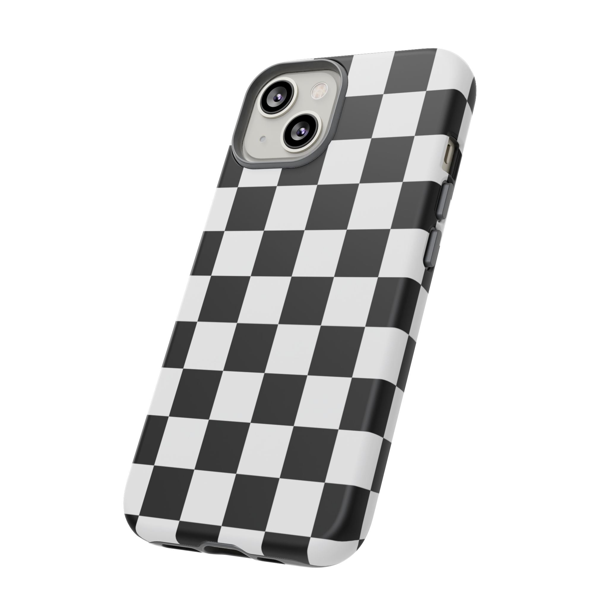 Stylish Checkered Phone Case | Trendy Protective Cover for iPhone, Gift for Teens, Fashion Accessory, Unique Design for All Occasions
