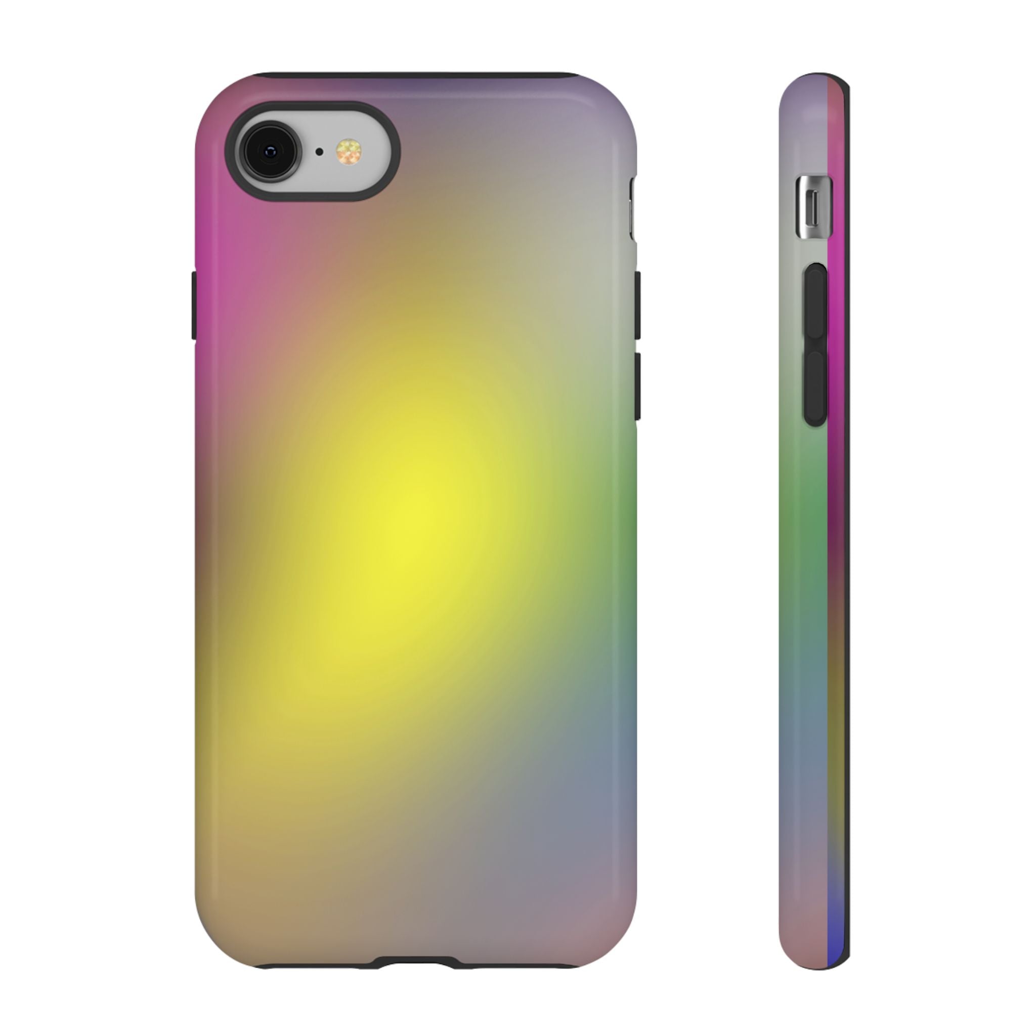 Colorful Tough Phone Case, Stylish Slim Cover, Durable Mobile Protection, Trendy Gift for Tech Lovers, Vibrant Phone Accessory