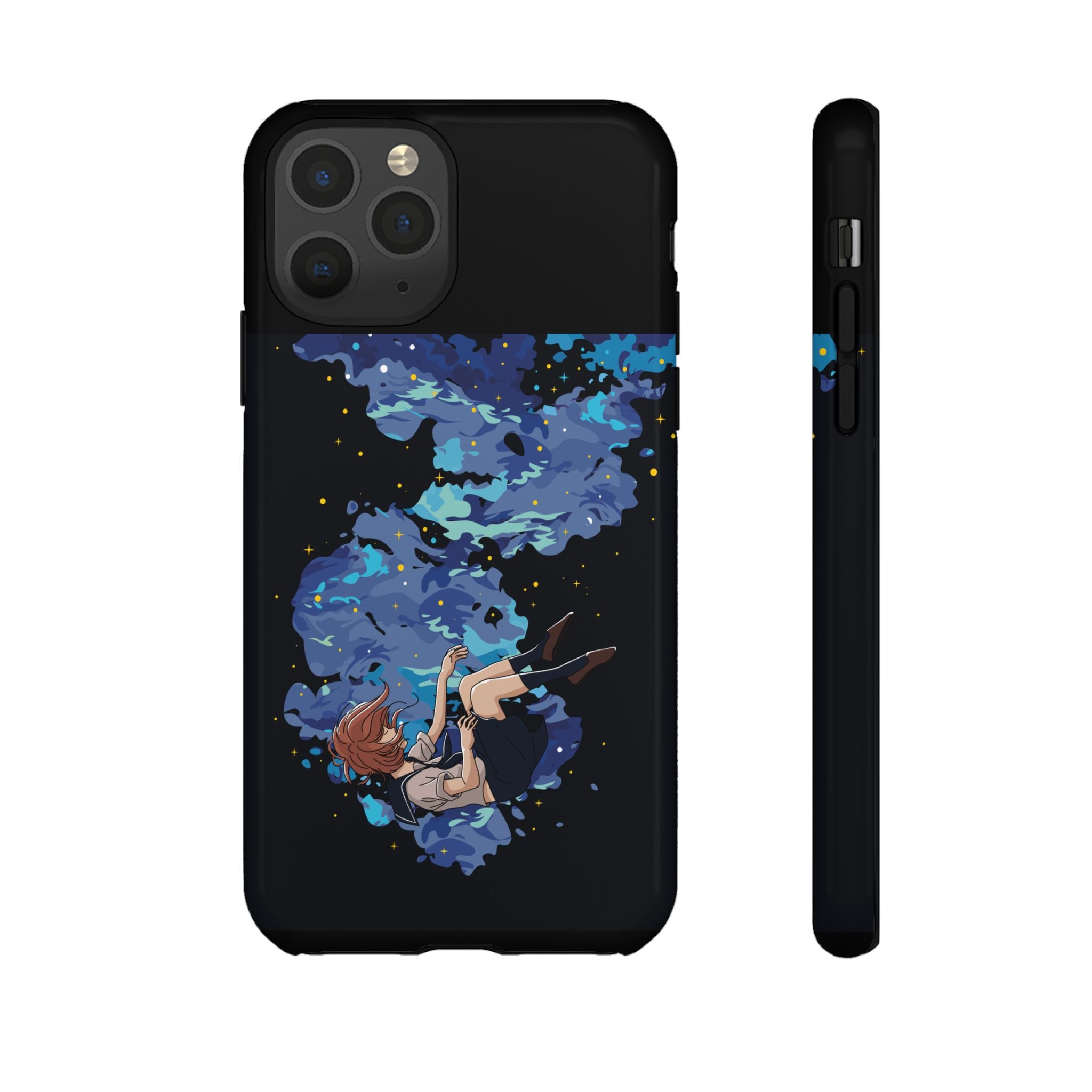 Tough Cases Phone Case - Artistic Galaxy Design, Cute Sleeve for Teens, Gift for Students, Unique Mobile Accessory, Trendy Tech Protection