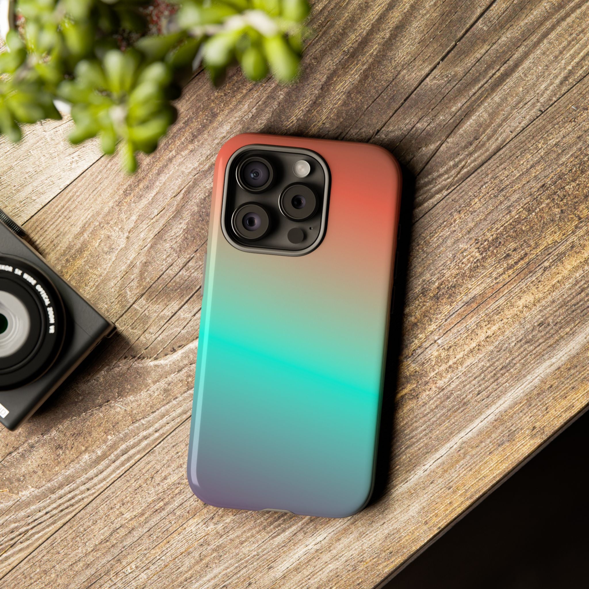 Gradient Phone Case, Tough Cases for Protection, Stylish iPhone Cover, Trendy Mobile Accessory, Perfect Gift for Tech Lovers