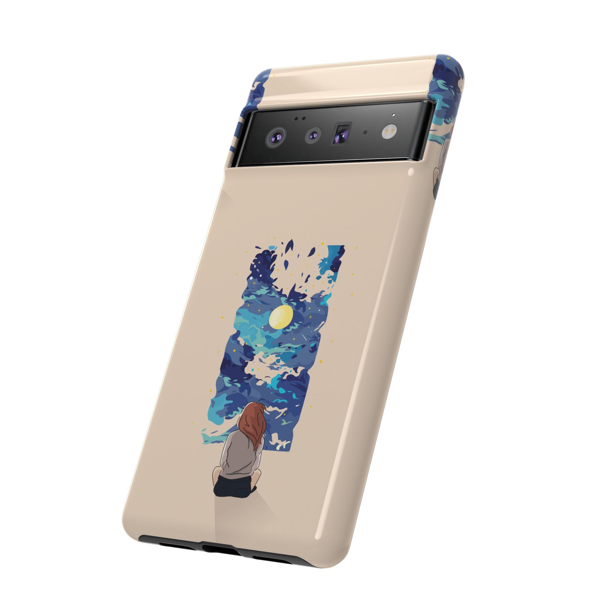 Artistic Phone Case – Expressive Protective Cover, Unique Gift for Her, Birthday Present, Eco-Friendly Mobile Accessory, Smartphone Case