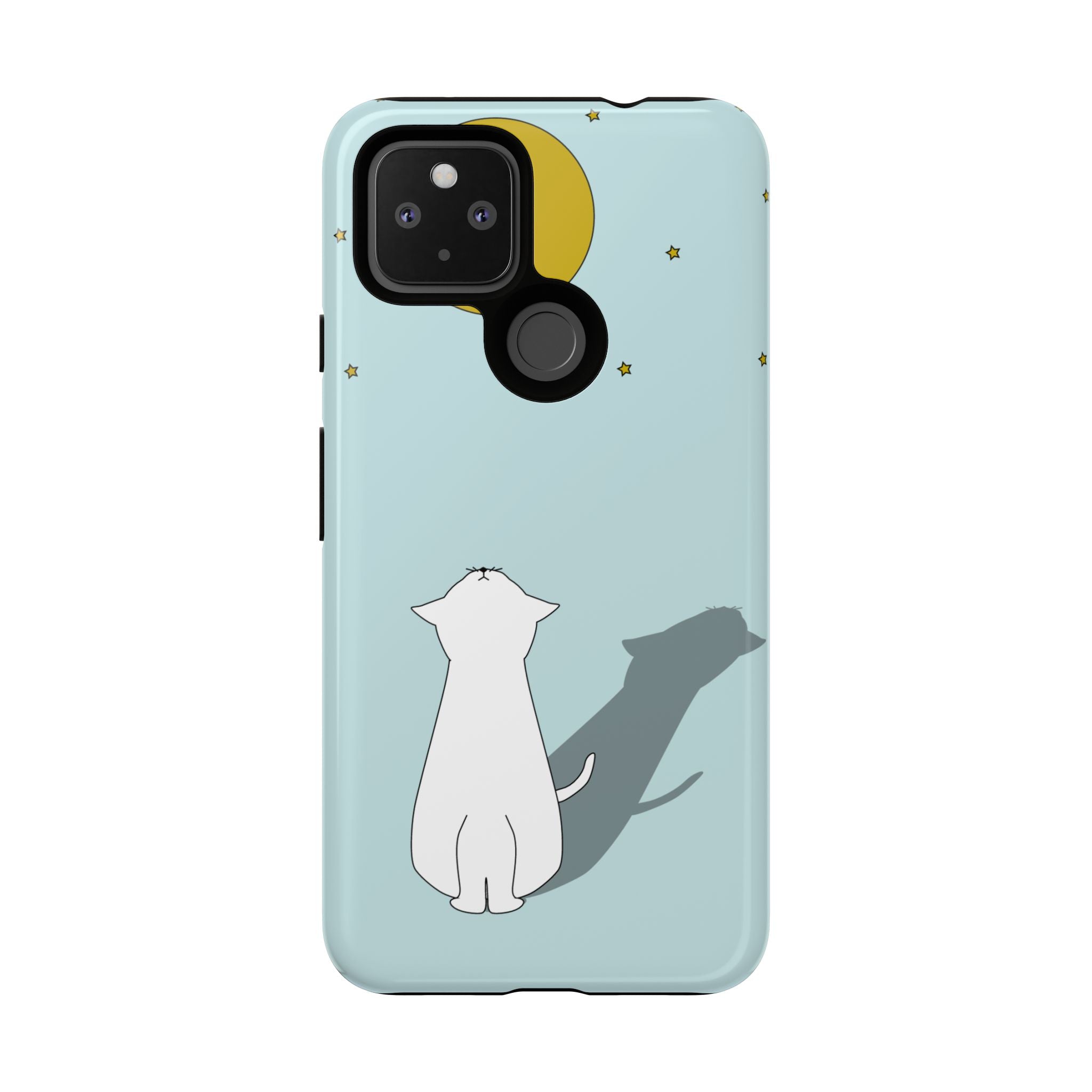 Cute Cat Phone Case, Tough Phone Cover, Pet Lover Gift, Unique Case, Animal Decor, Birthday Gift