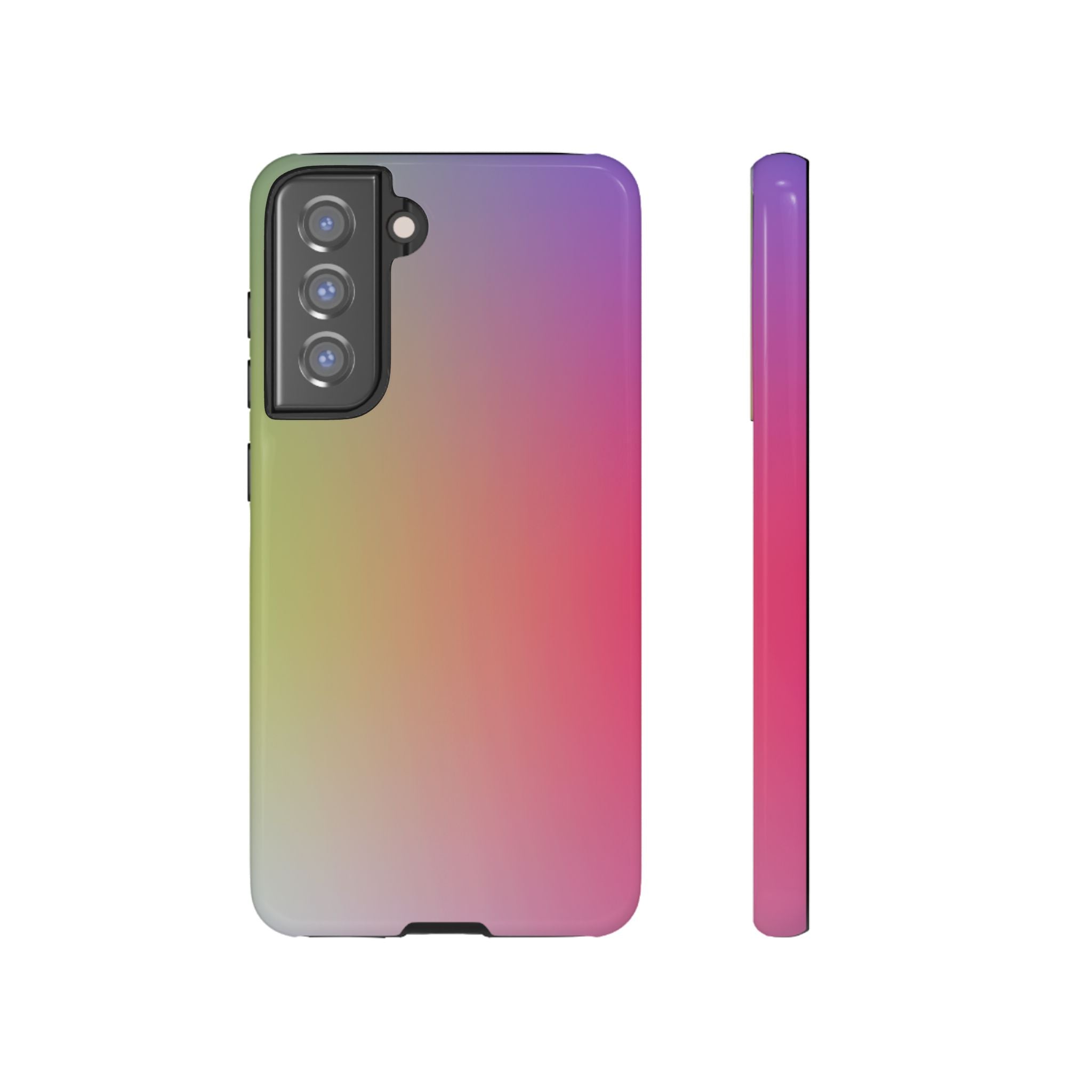 Gradient Phone Case, Tough Cases, Colorful Tech Accessory, Modern Phone Protection, Trendy Gift for Friends, Birthday, Holidays