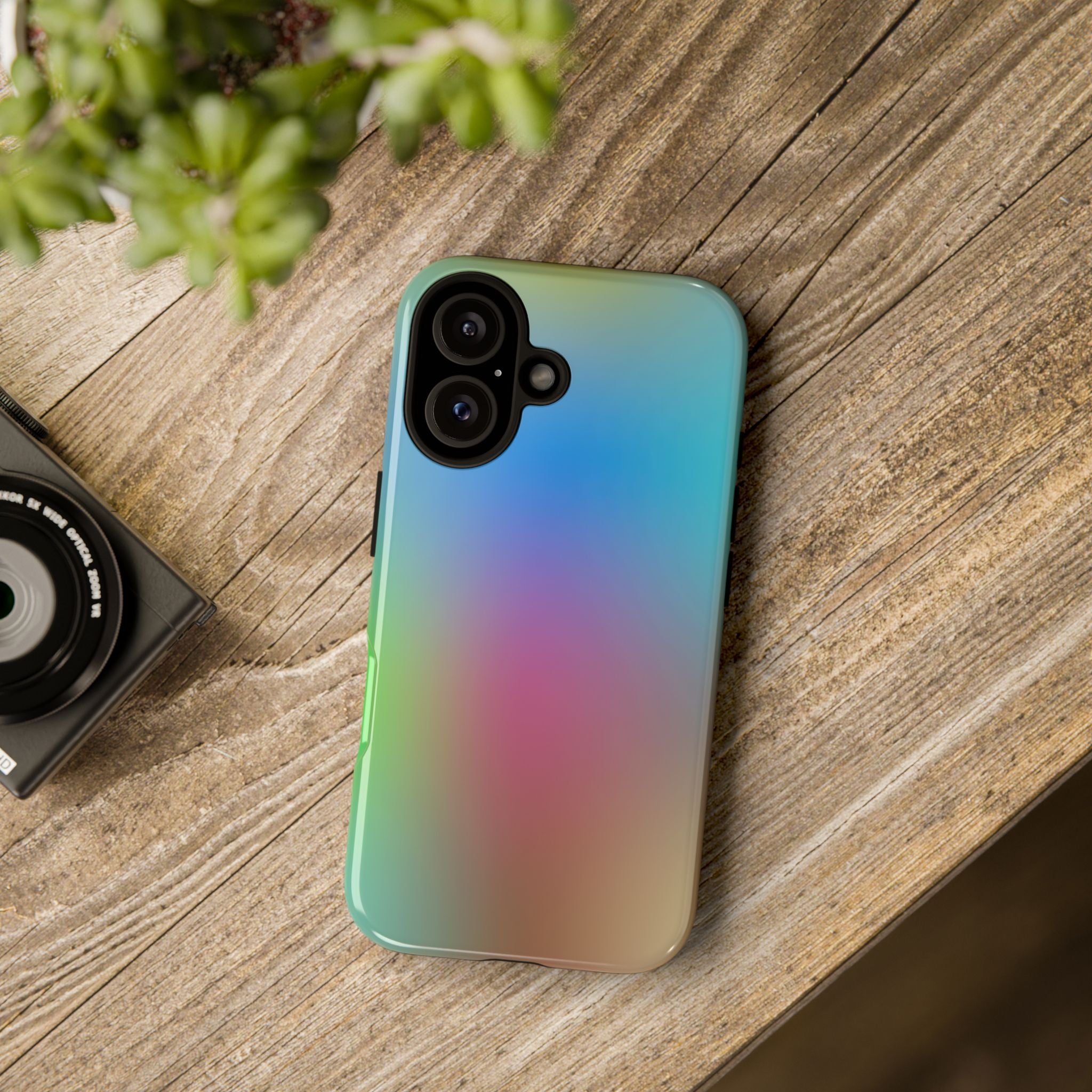 Colorful Mobile Phone Case, Unique Phone Cover, Stylish Phone Protector, Gift for Tech Lovers, Trendy Accessory
