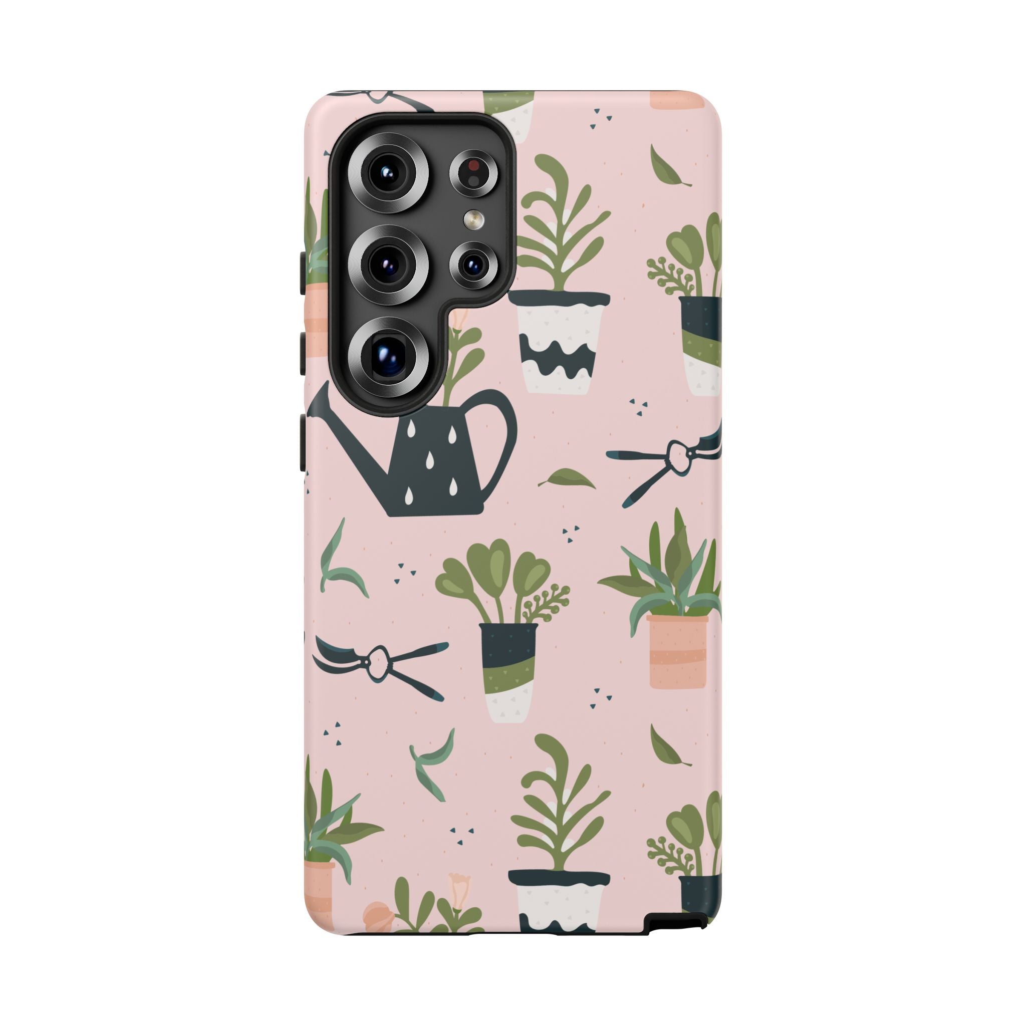 Floral Phone Case, Cute Plant Lover Case, Gift for Gardeners, Phone Cover, Green Thumb Accessories, Mother's Day Gift