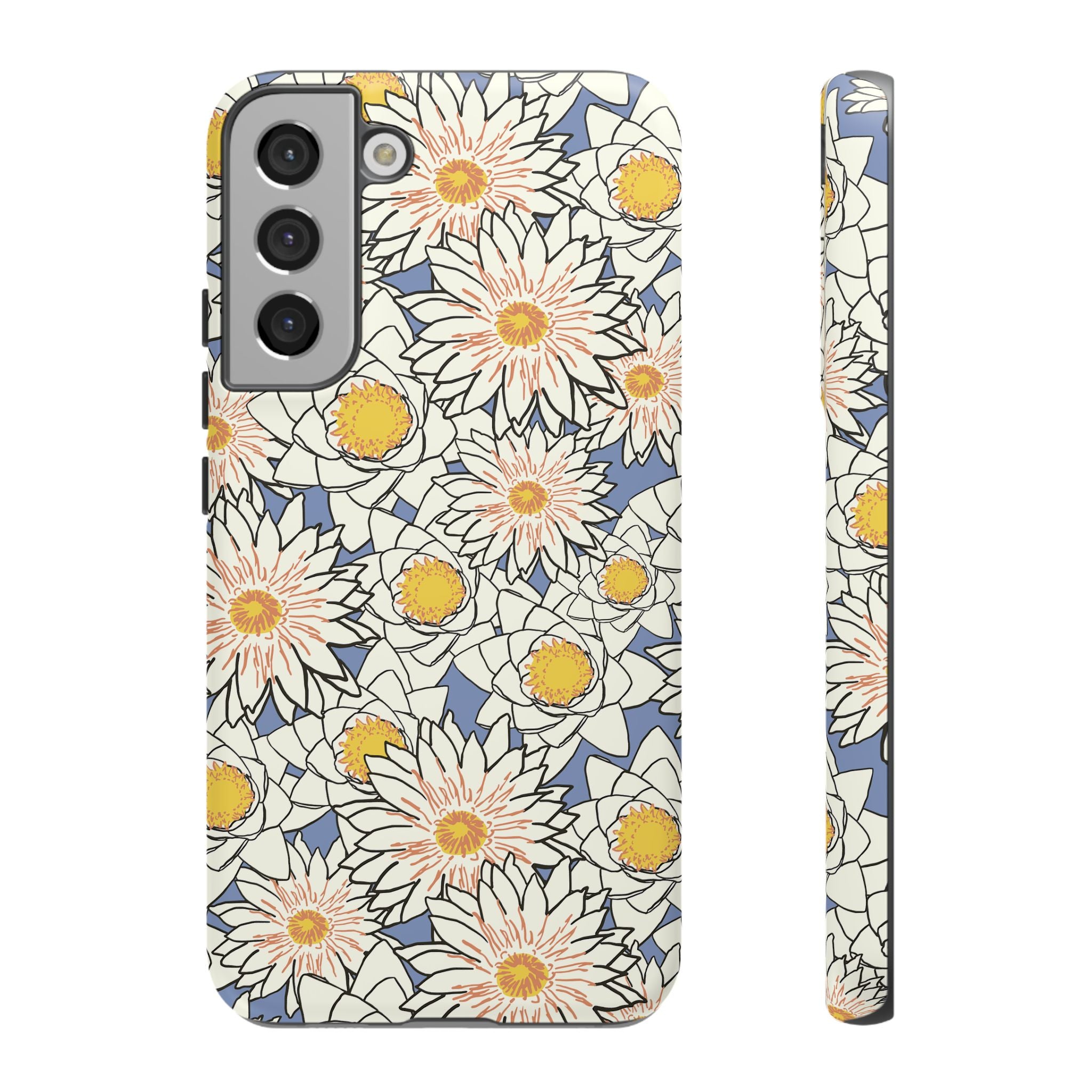 Stylish Phone Case, Floral Protective Cover, Gift for Nature Lovers, Trendy Tech Accessory, Customizable Phone Case