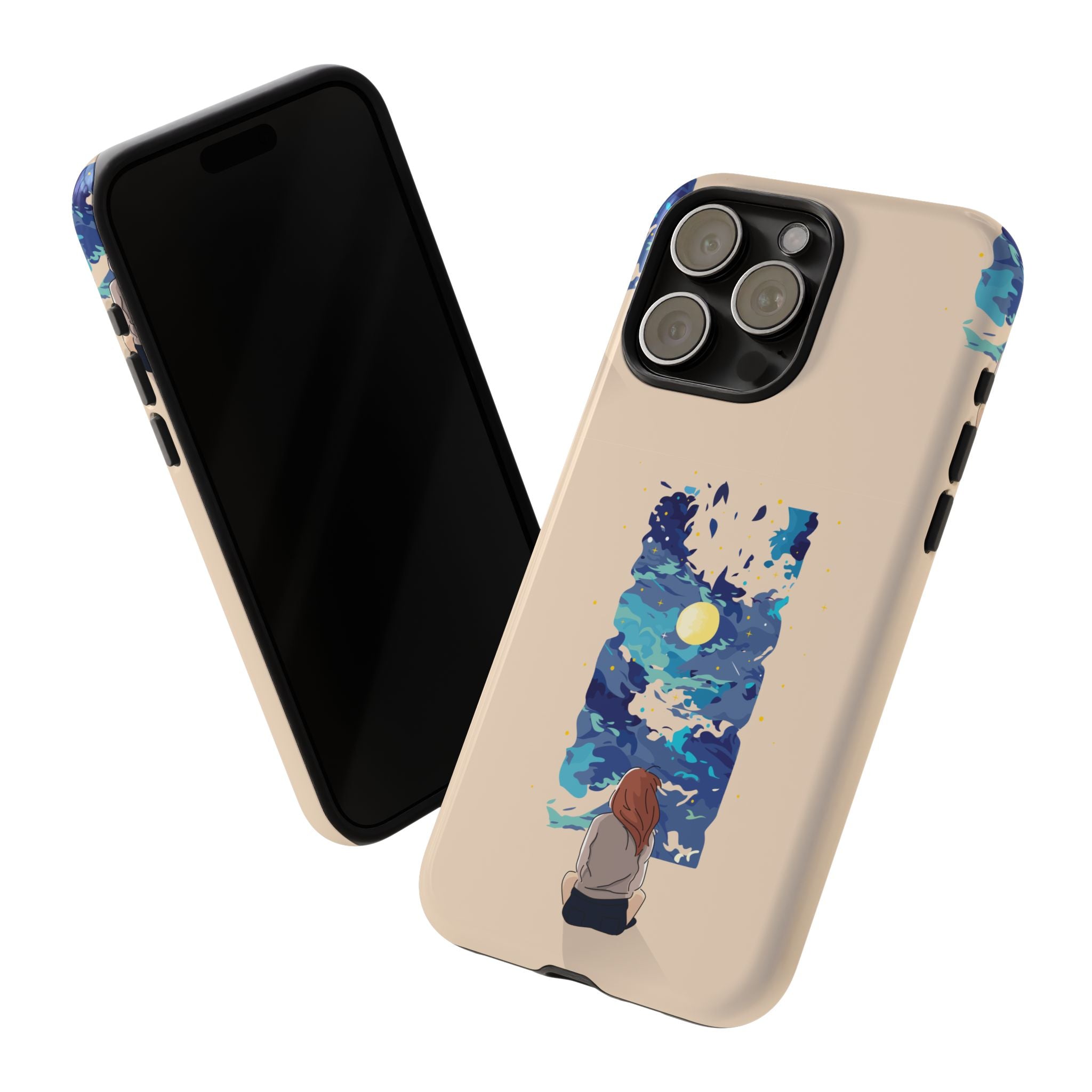 Artistic Phone Case – Expressive Protective Cover, Unique Gift for Her, Birthday Present, Eco-Friendly Mobile Accessory, Smartphone Case