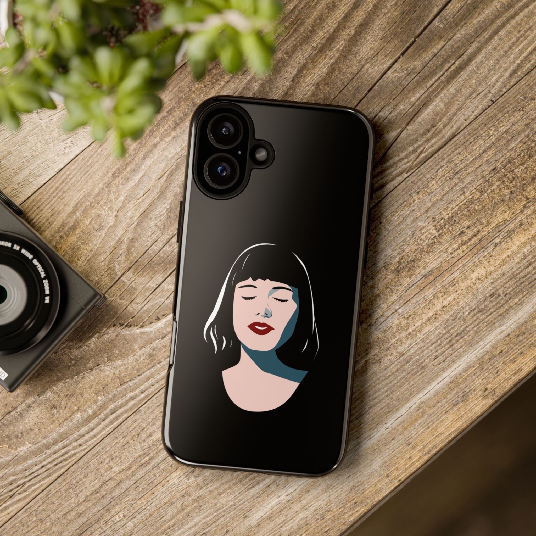Aesthetic Phone Case, Art Deco iPhone Cover, Minimalist Cell Phone Protector, Gift for Her, Stylish Mobile Accessories