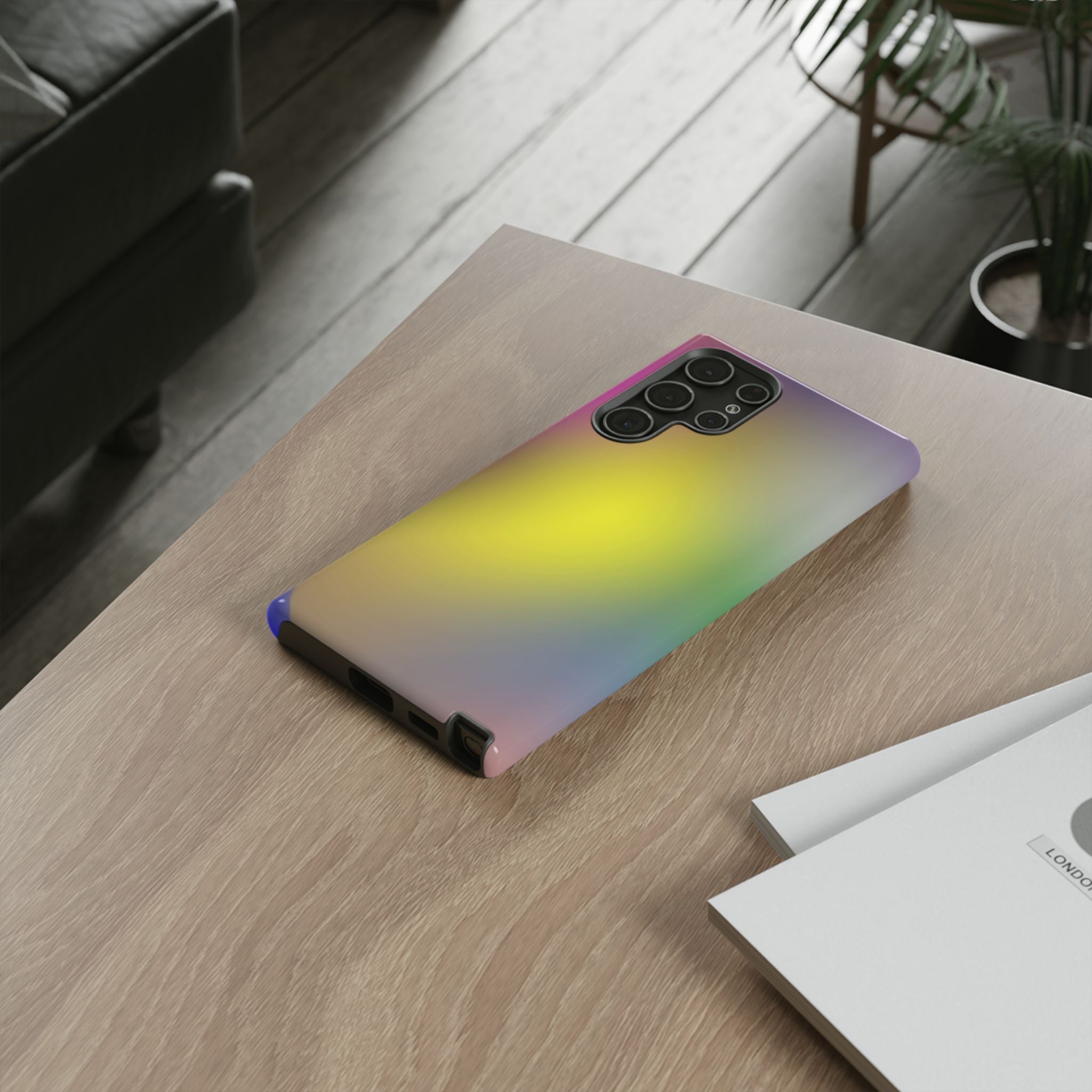 Colorful Tough Phone Case, Stylish Slim Cover, Durable Mobile Protection, Trendy Gift for Tech Lovers, Vibrant Phone Accessory
