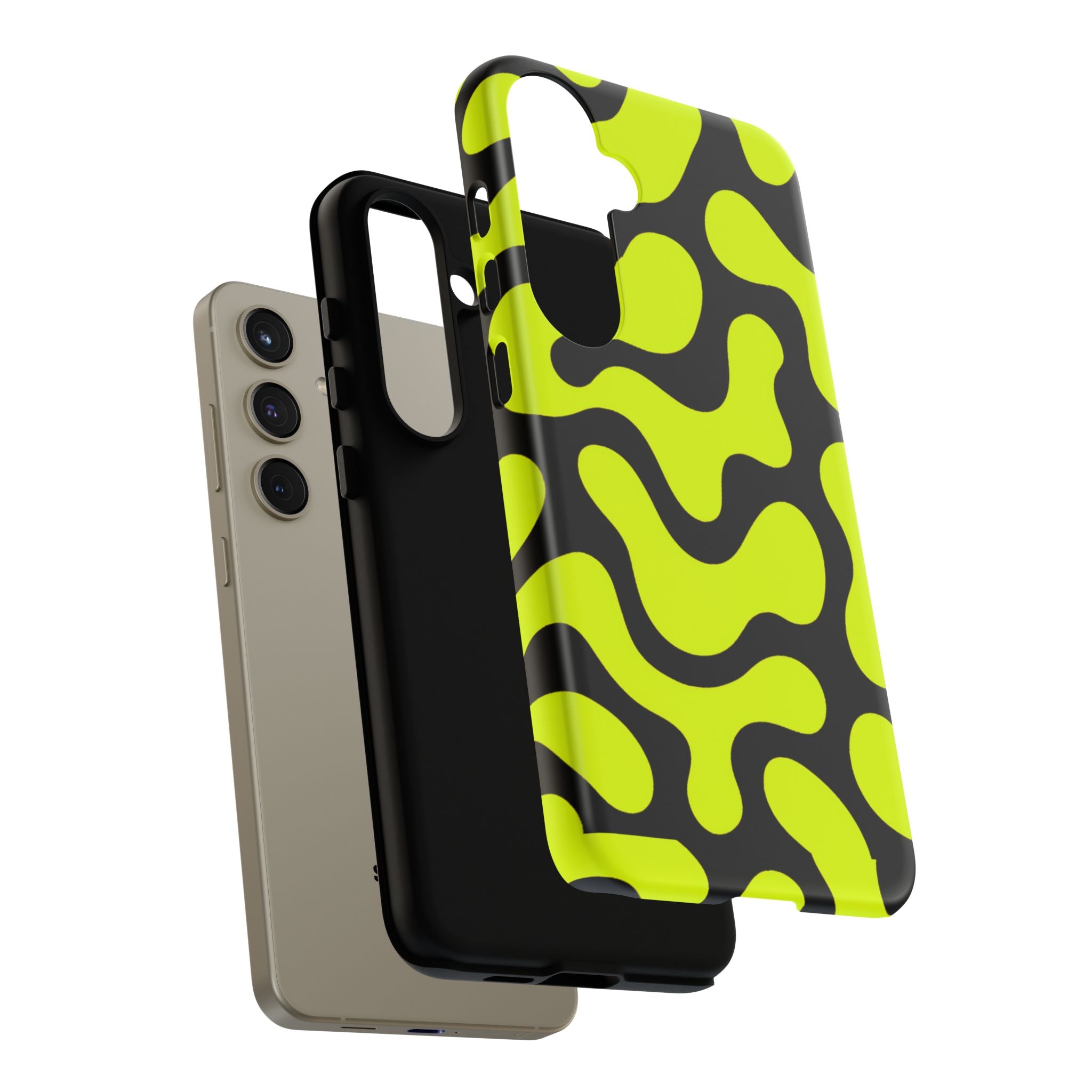Bold Pattern Phone Case, Stylish Protective Cover, Unique Gift for Tech Lovers, Trendy Mobile Accessory, Rejuvenate Your Style