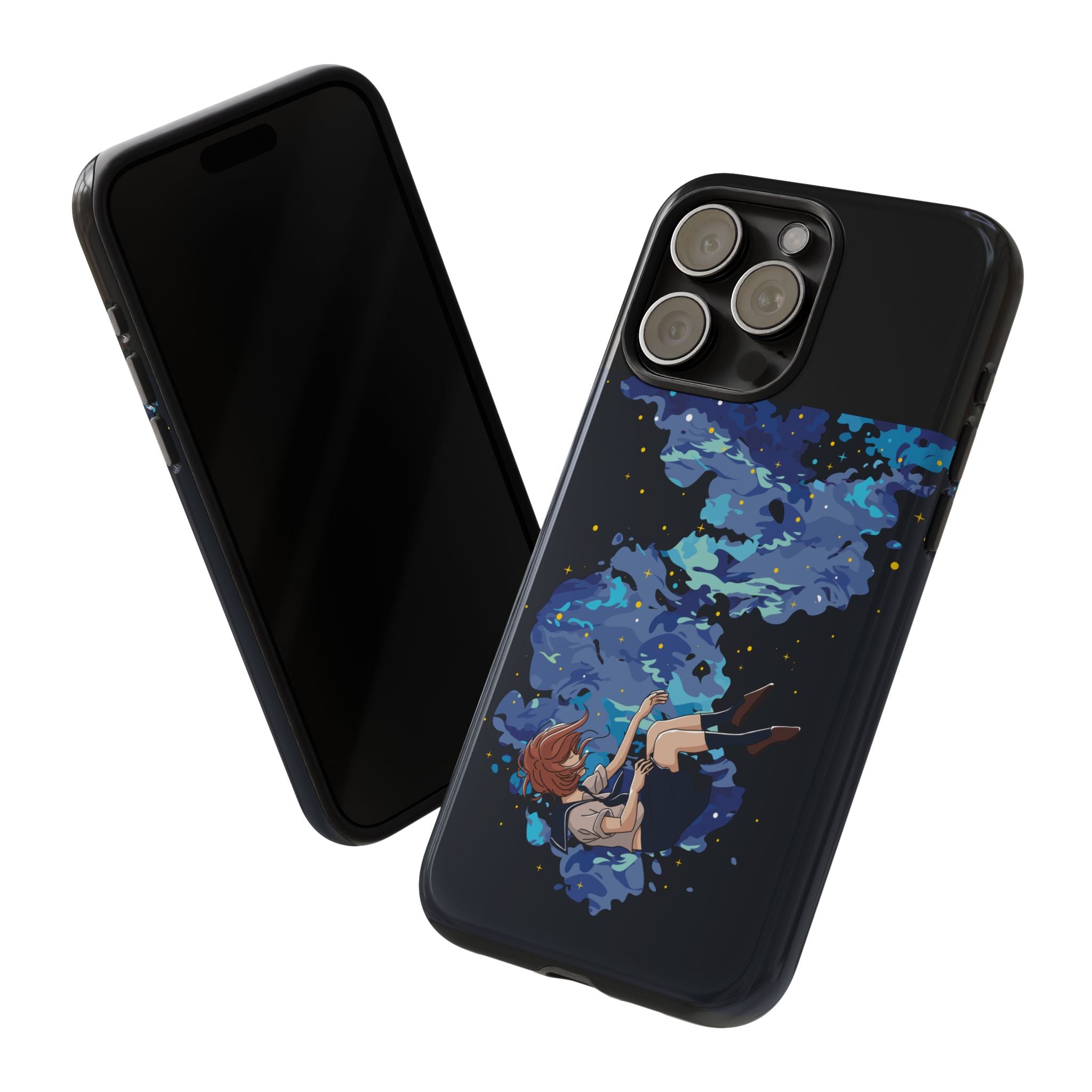 Tough Cases Phone Case - Artistic Galaxy Design, Cute Sleeve for Teens, Gift for Students, Unique Mobile Accessory, Trendy Tech Protection