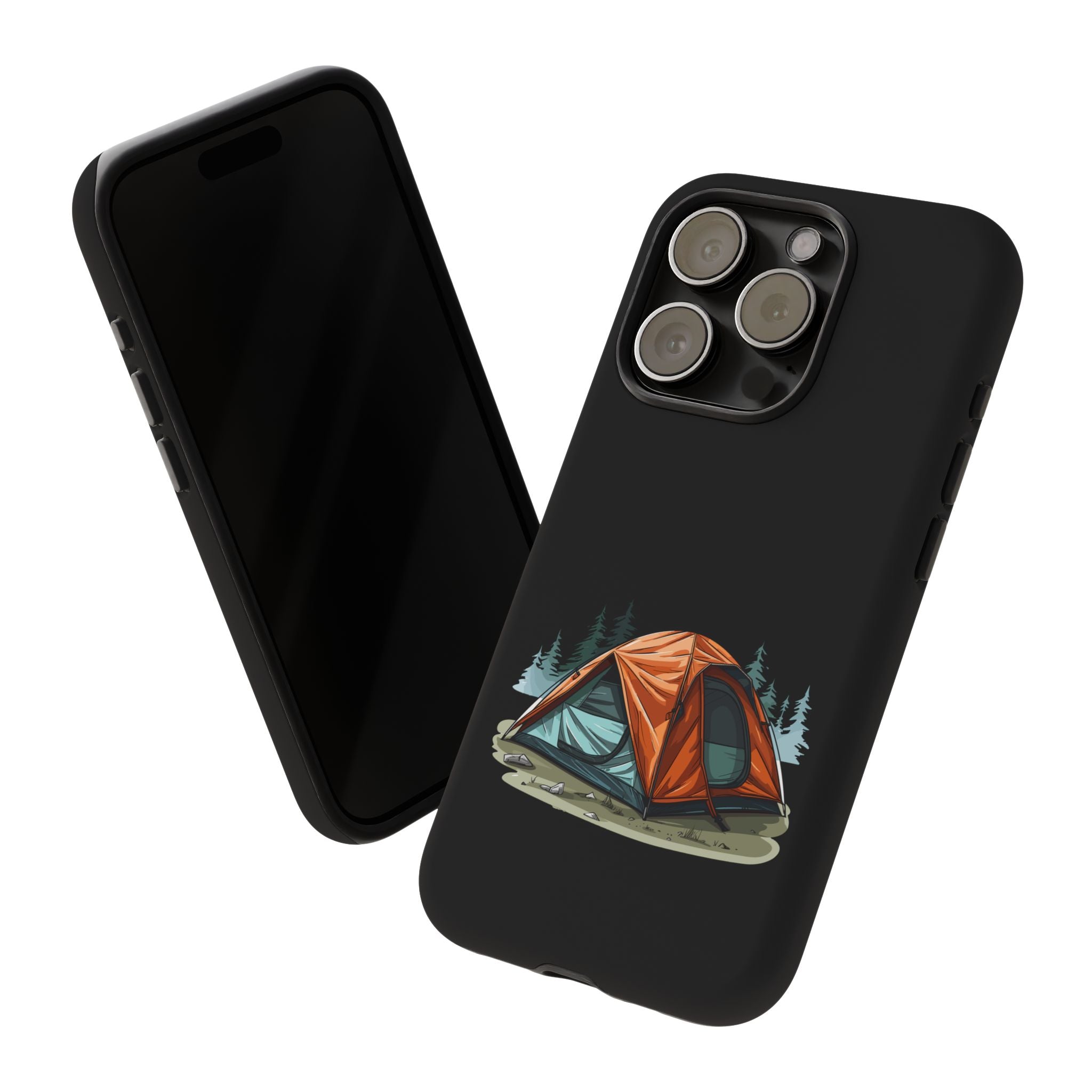 Camping Phone Case, Outdoor Adventure, Nature Lover Gift, Tough Cases, Hiking Accessory, Travel Gear, Camping Vibes