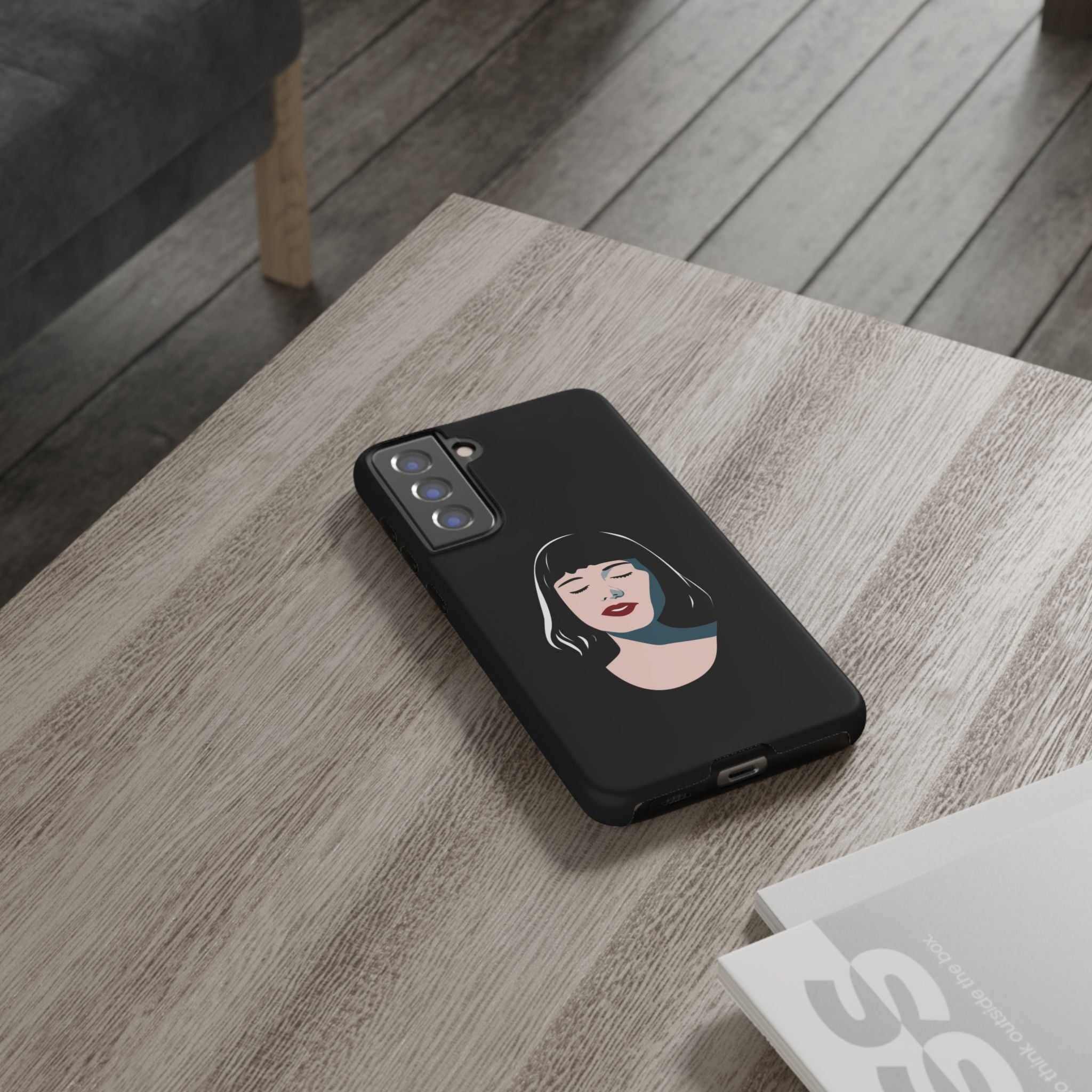 Aesthetic Phone Case, Art Deco iPhone Cover, Minimalist Cell Phone Protector, Gift for Her, Stylish Mobile Accessories