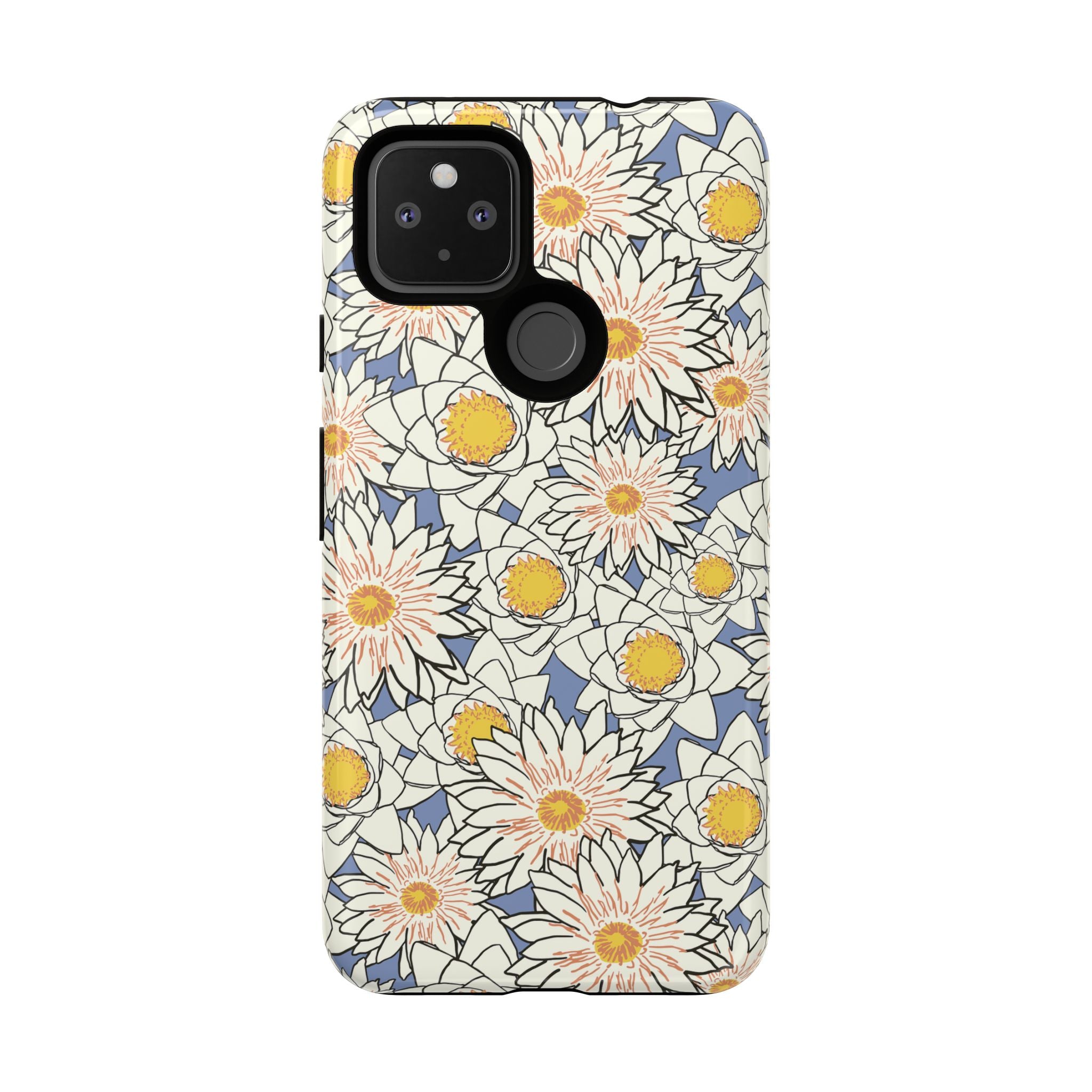 Stylish Phone Case, Floral Protective Cover, Gift for Nature Lovers, Trendy Tech Accessory, Customizable Phone Case