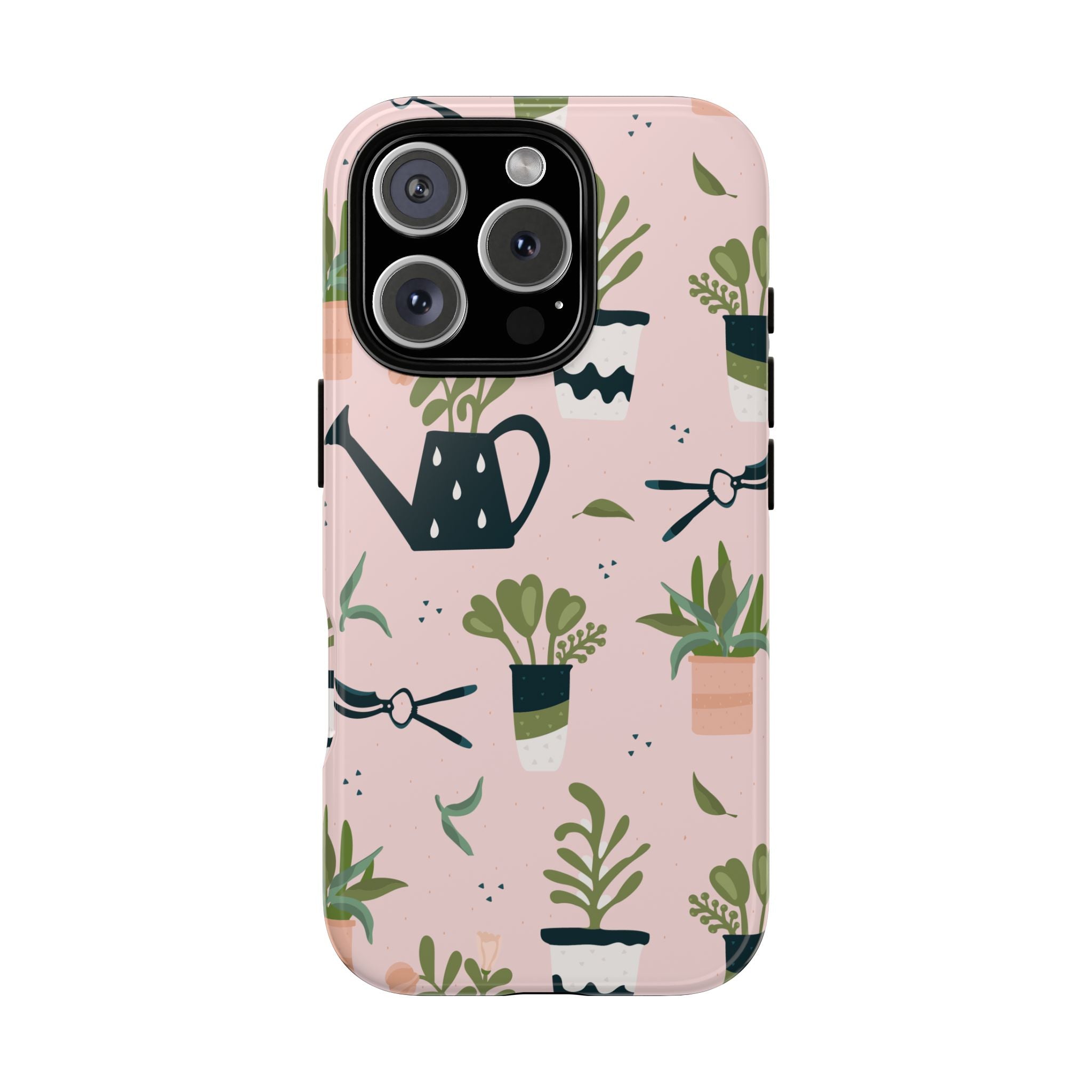 Floral Phone Case, Cute Plant Lover Case, Gift for Gardeners, Phone Cover, Green Thumb Accessories, Mother's Day Gift