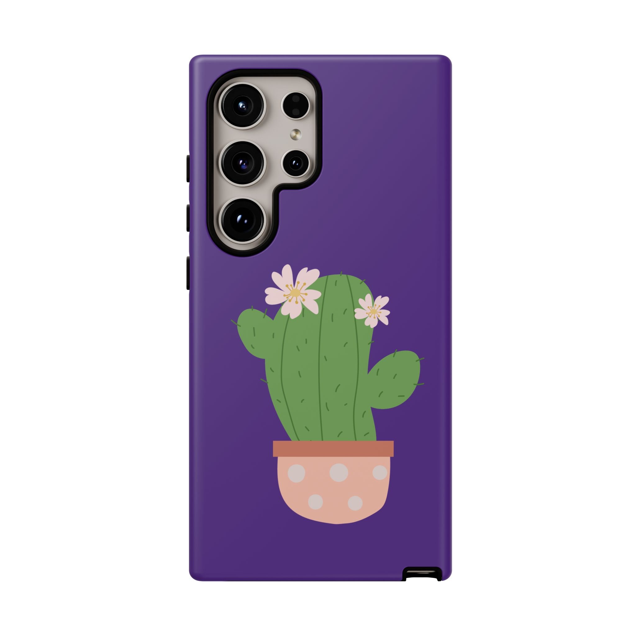 Cactus Phone Case, Tough Cases, Cute Floral, Trending Design, Unique Gift, Phone Accessories, Summer Vibe, Nature Lover