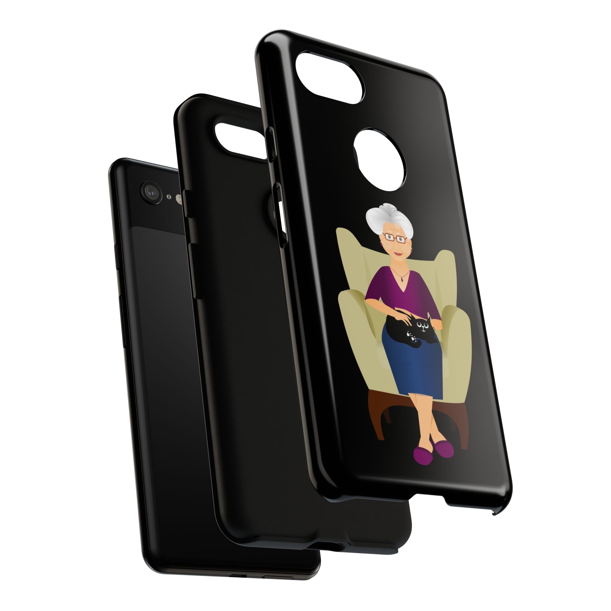 Grandma Phone Case, Tough Phone Cover for Grandparents, Durable Case for Seniors, Unique Gift for Grandmother, Personalized Tech Accessory