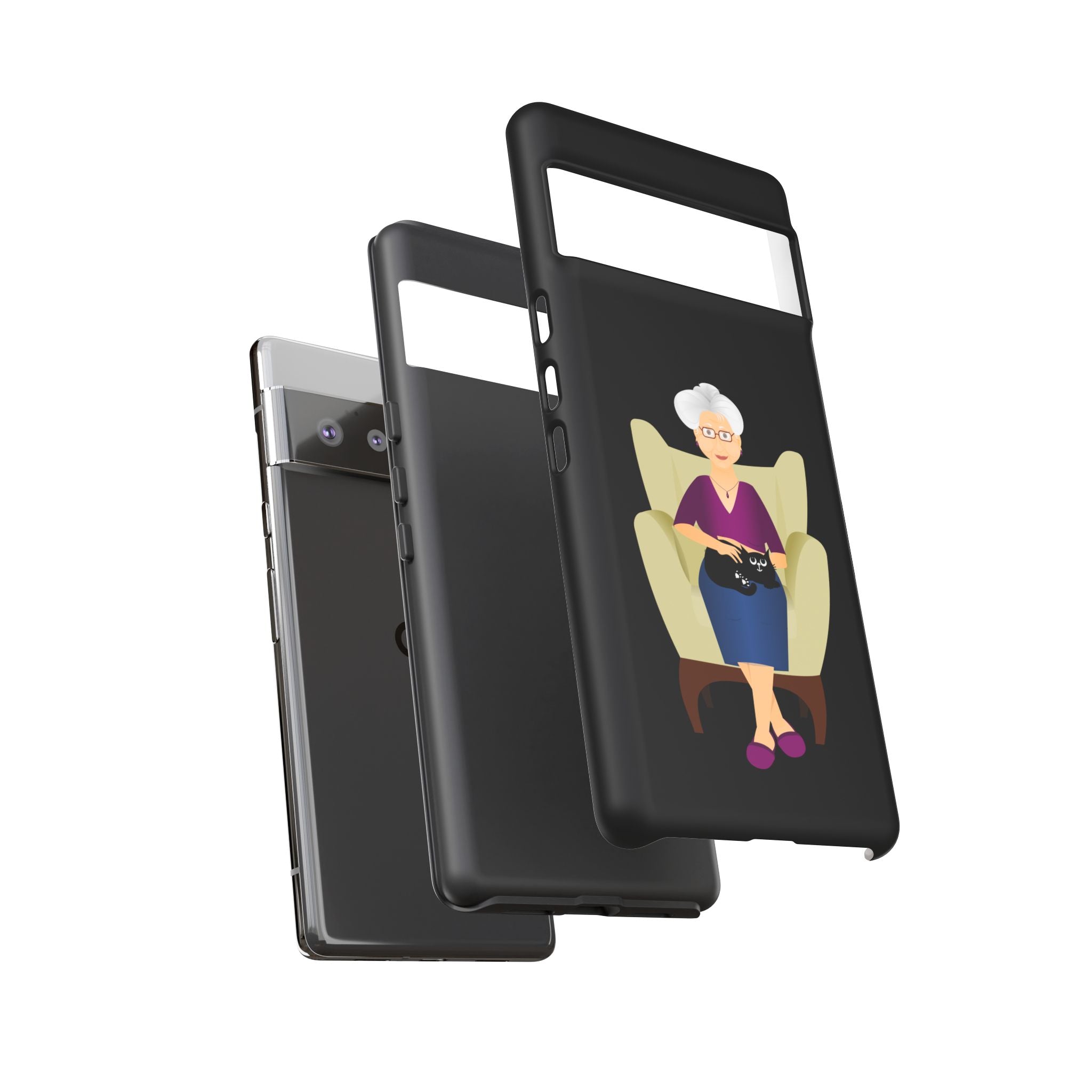 Grandma Phone Case, Tough Phone Cover for Grandparents, Durable Case for Seniors, Unique Gift for Grandmother, Personalized Tech Accessory