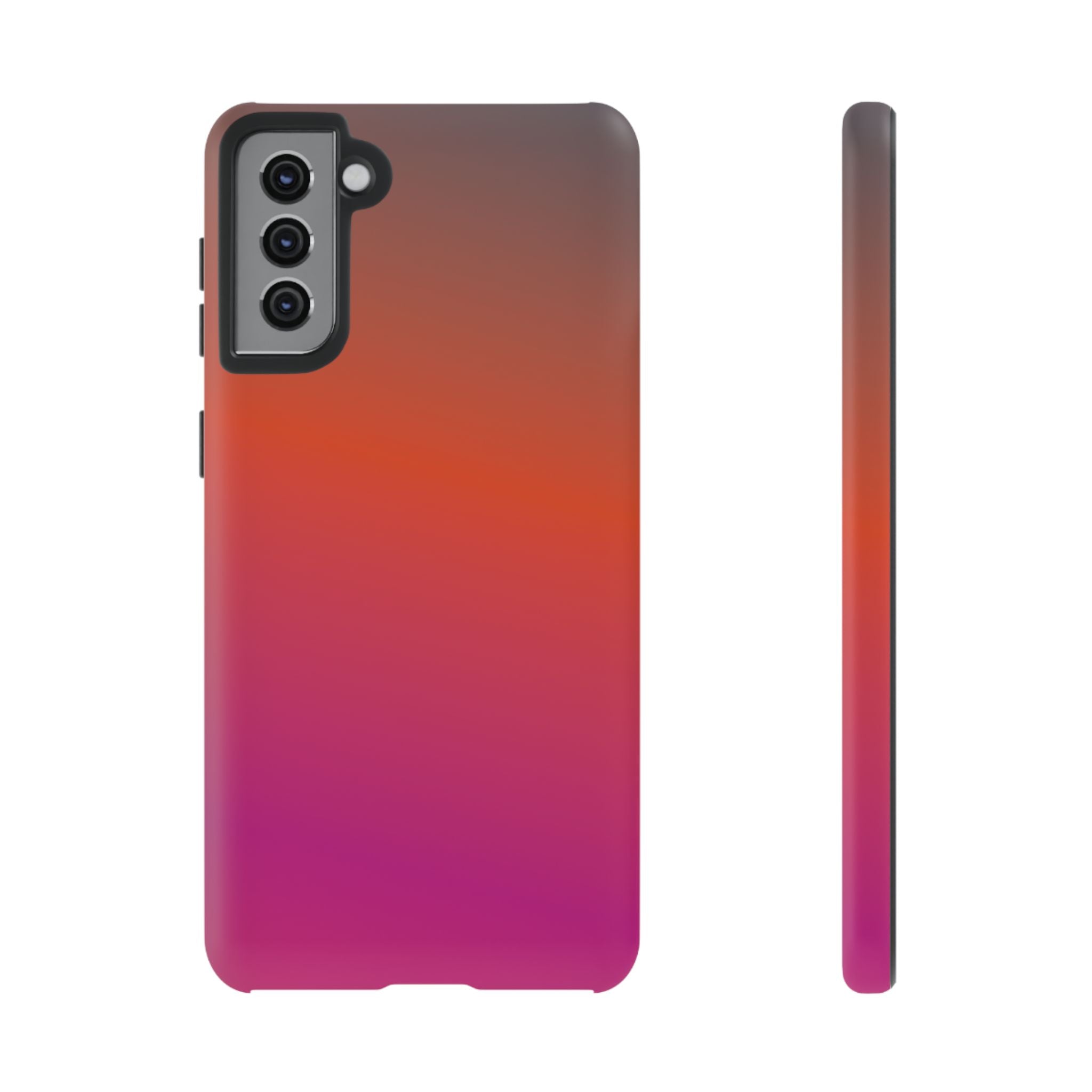 Gradient Phone Case, Custom Tough Case, Durable Phone Accessory, Vibrant Design, Gift for Tech Lovers, Birthday and Holiday Present