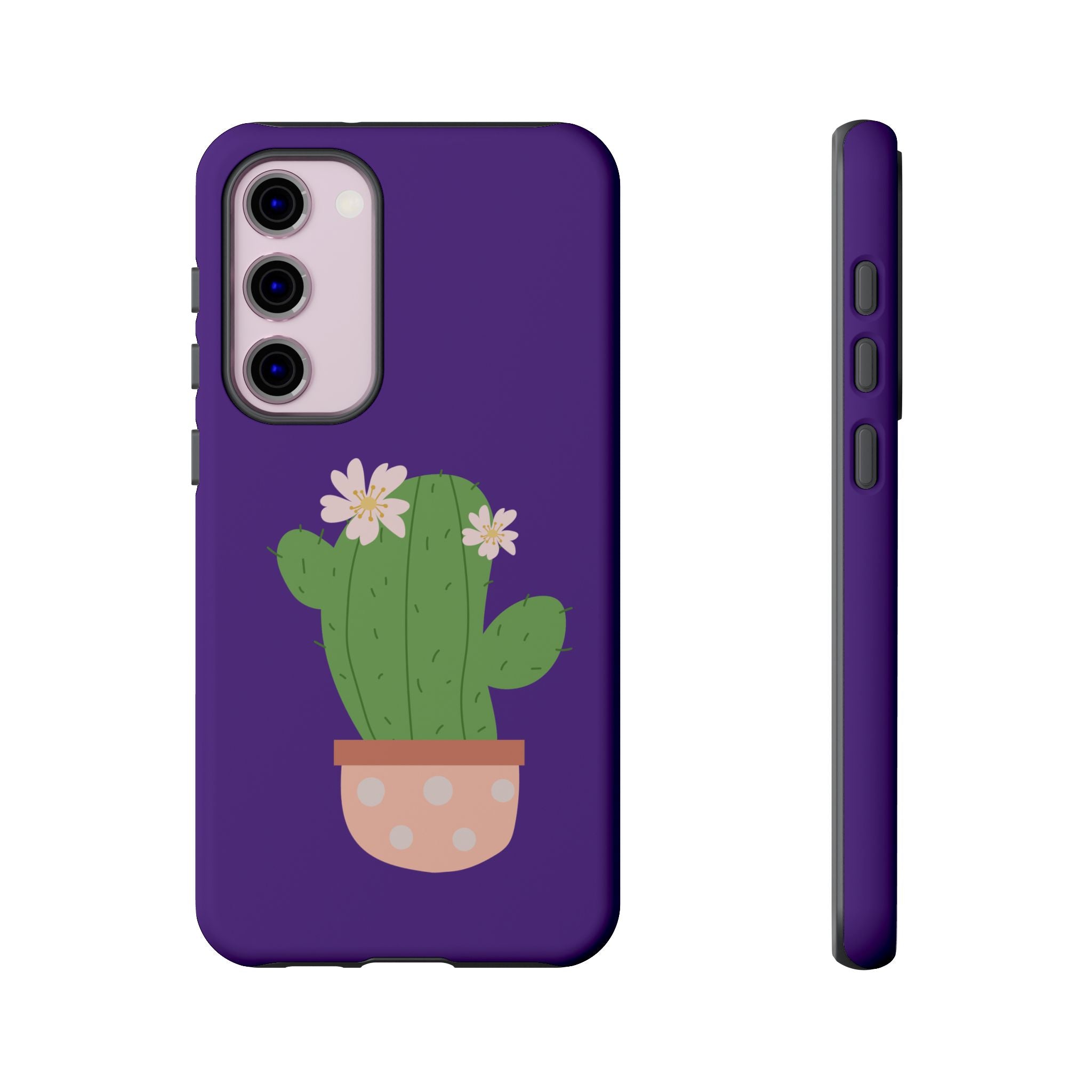 Cactus Phone Case, Tough Cases, Cute Floral, Trending Design, Unique Gift, Phone Accessories, Summer Vibe, Nature Lover