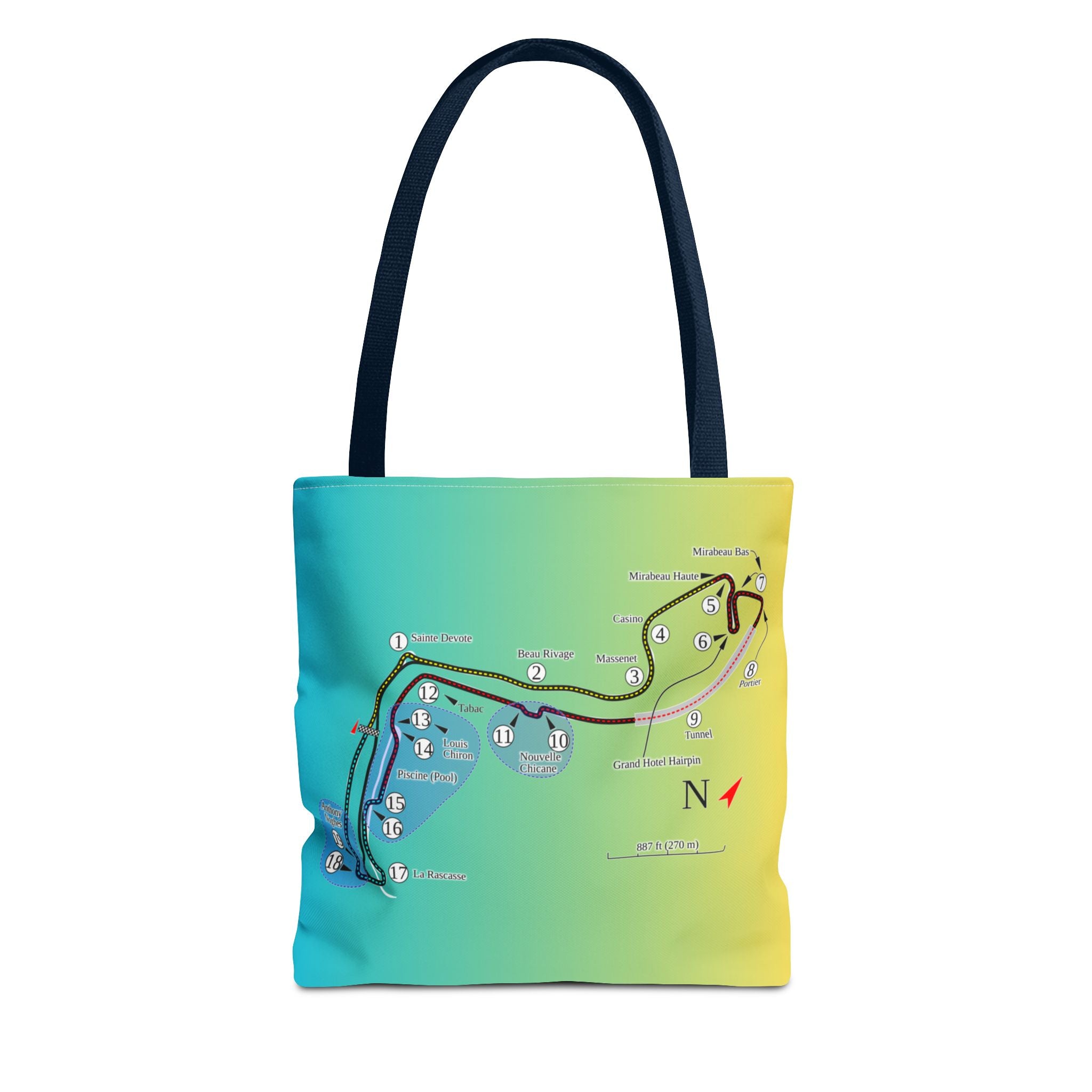 "Monaco Circuit" – Grand Prix Tote
