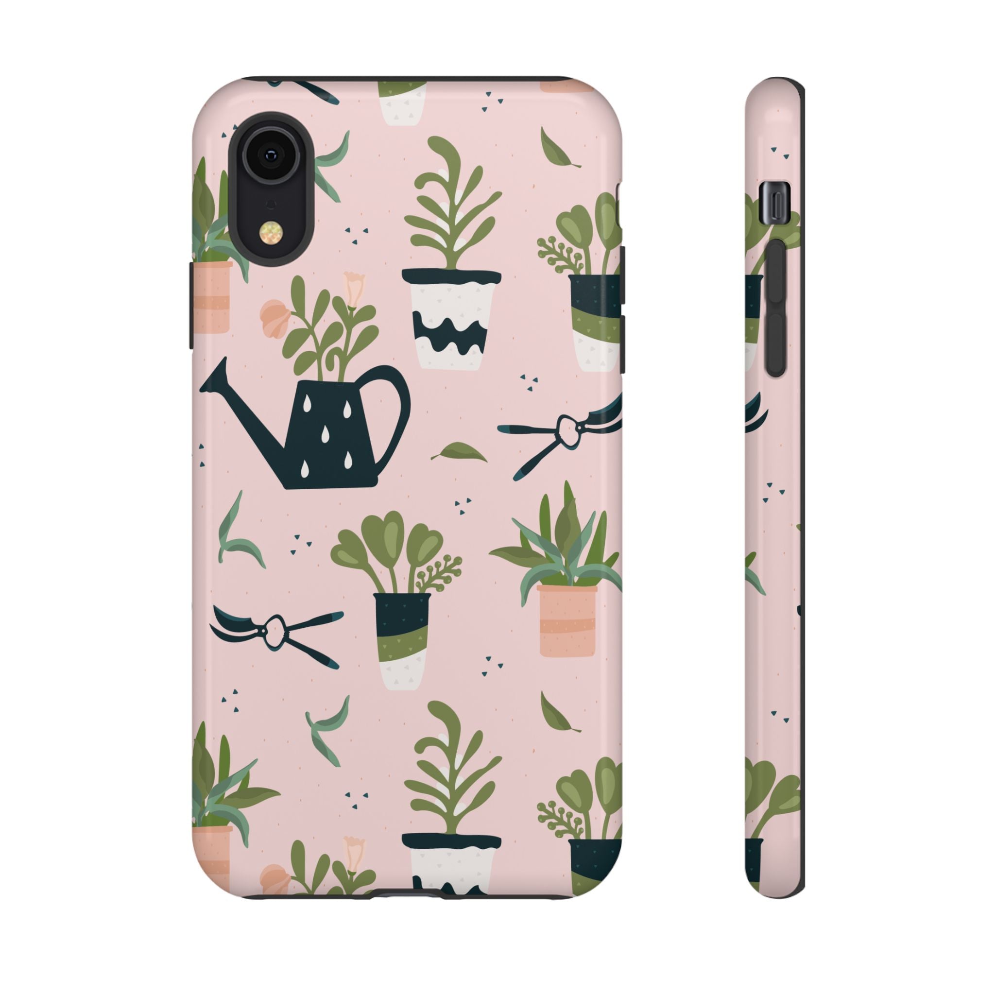 Floral Phone Case, Cute Plant Lover Case, Gift for Gardeners, Phone Cover, Green Thumb Accessories, Mother's Day Gift