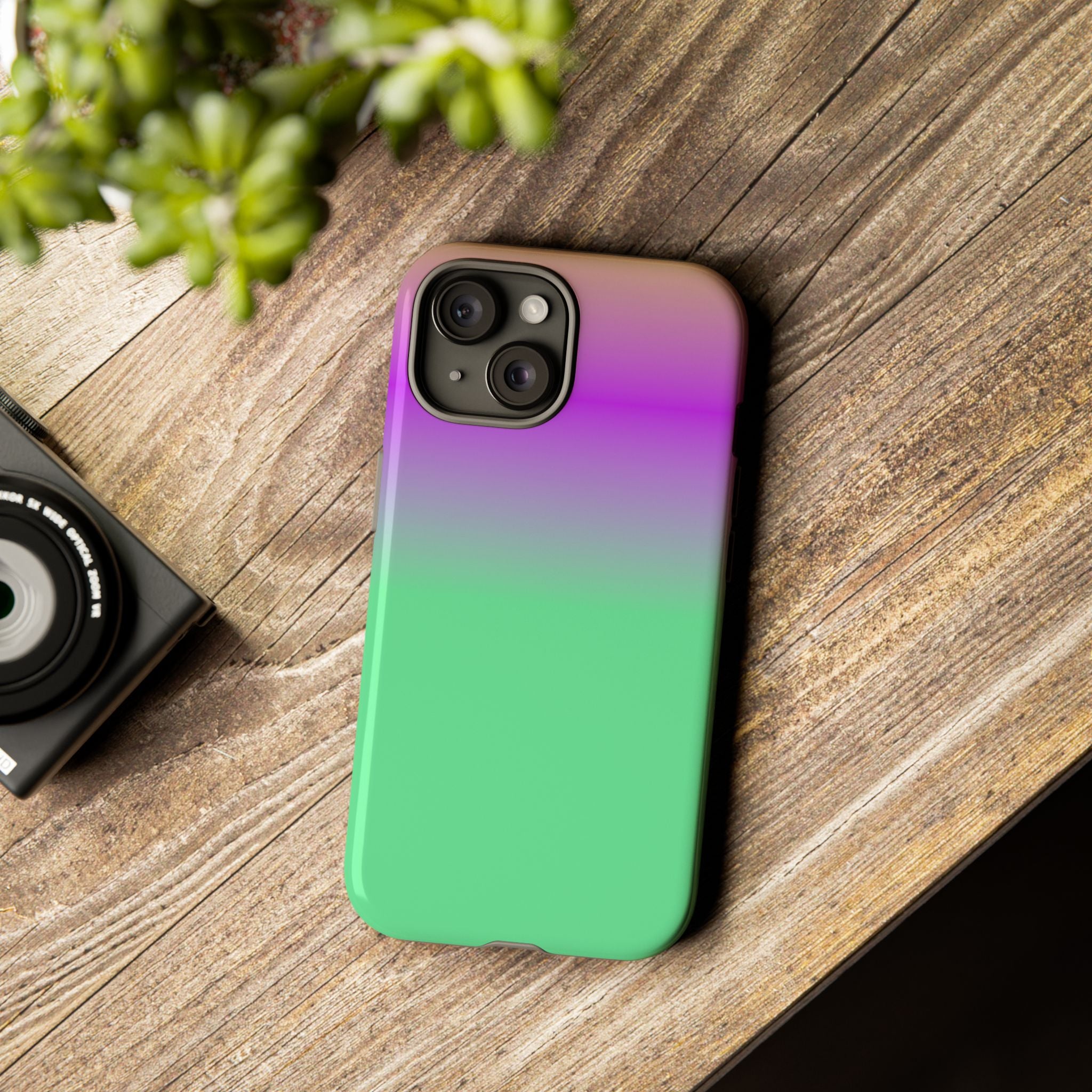 Vibrant Phone Case, Stylish Tech Accessory, Fun Gift Idea, Unique Mobile Cover, Trendy Gradient Design