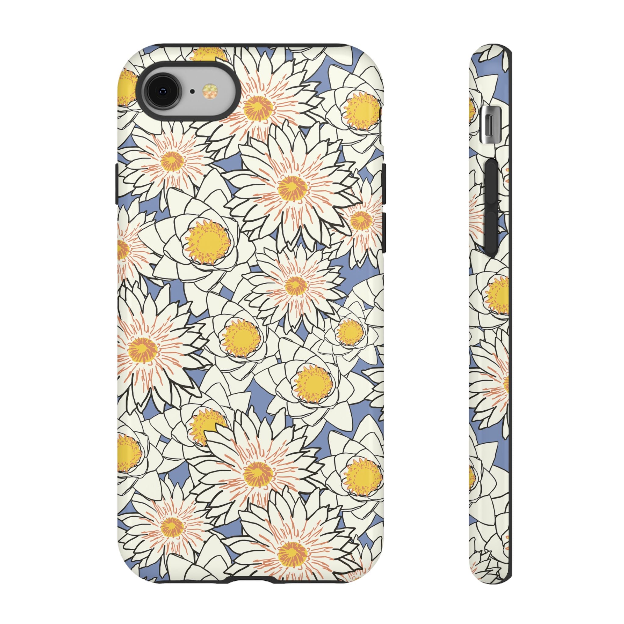 Stylish Phone Case, Floral Protective Cover, Gift for Nature Lovers, Trendy Tech Accessory, Customizable Phone Case