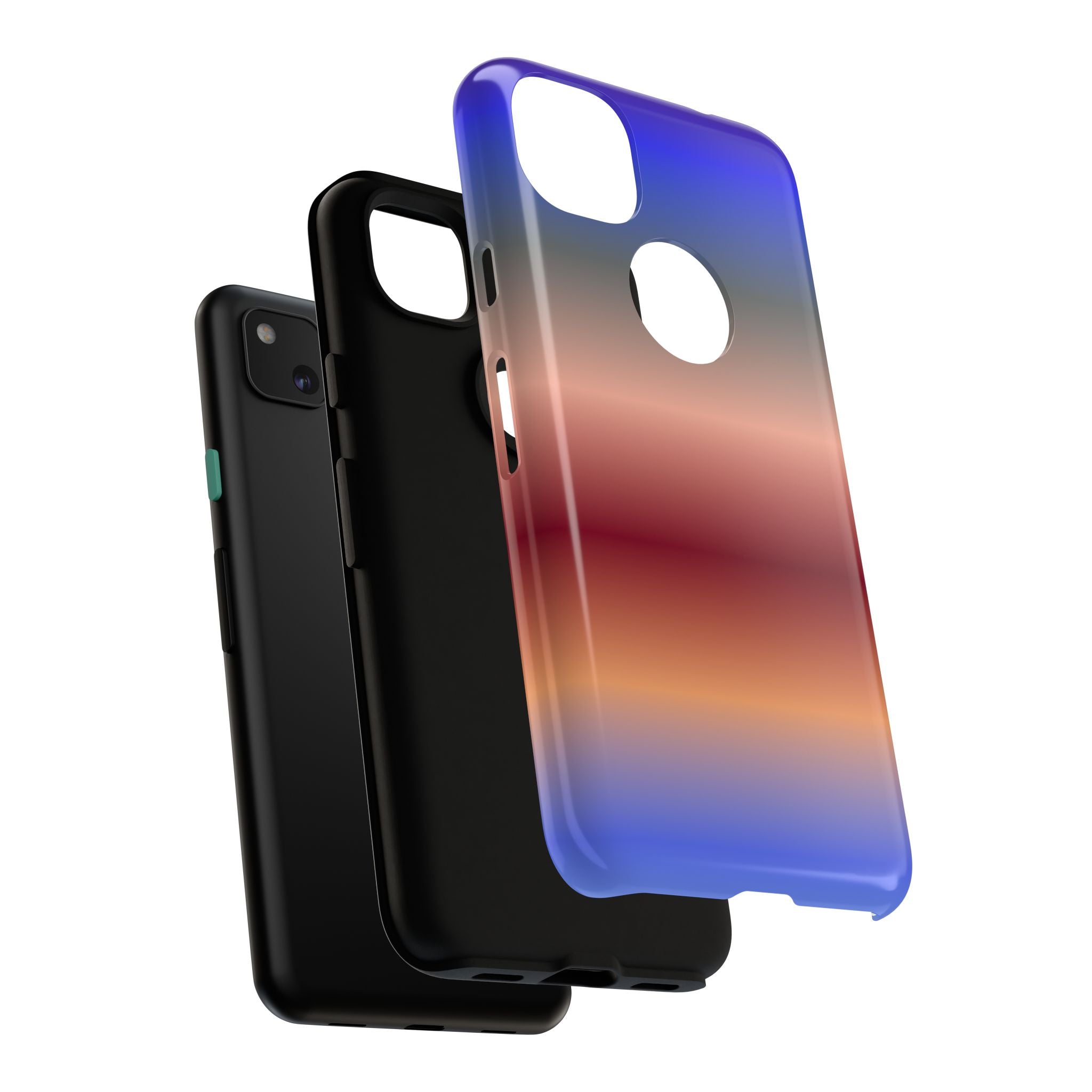 Gradient Phone Case, Tough Cases for iPhone, Stylish Phone Cover, Modern Gradient Design, Durable Protective Case, Gift for Tech Lovers
