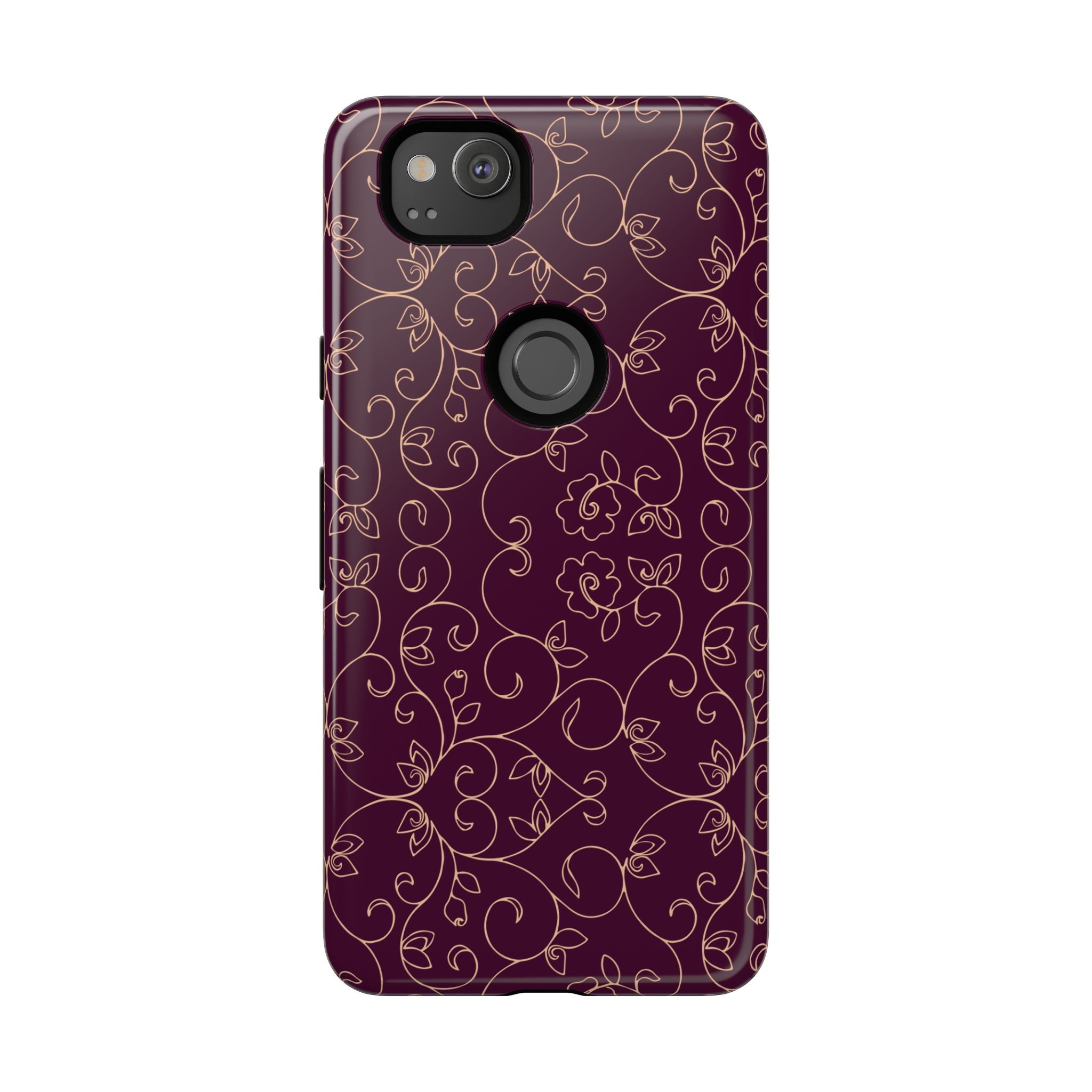 Elegant Floral Phone Case | Durable Mobile Cover, Gift for Her, Floral Design, Stylish Accessory, Phone Protection