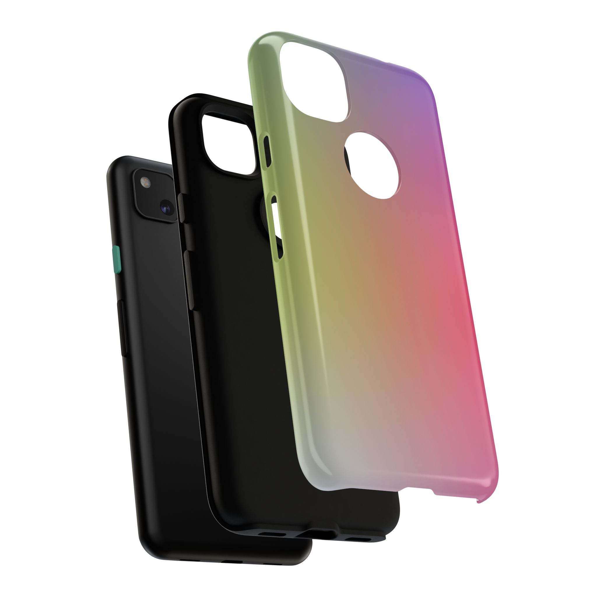 Gradient Phone Case, Tough Cases, Colorful Tech Accessory, Modern Phone Protection, Trendy Gift for Friends, Birthday, Holidays