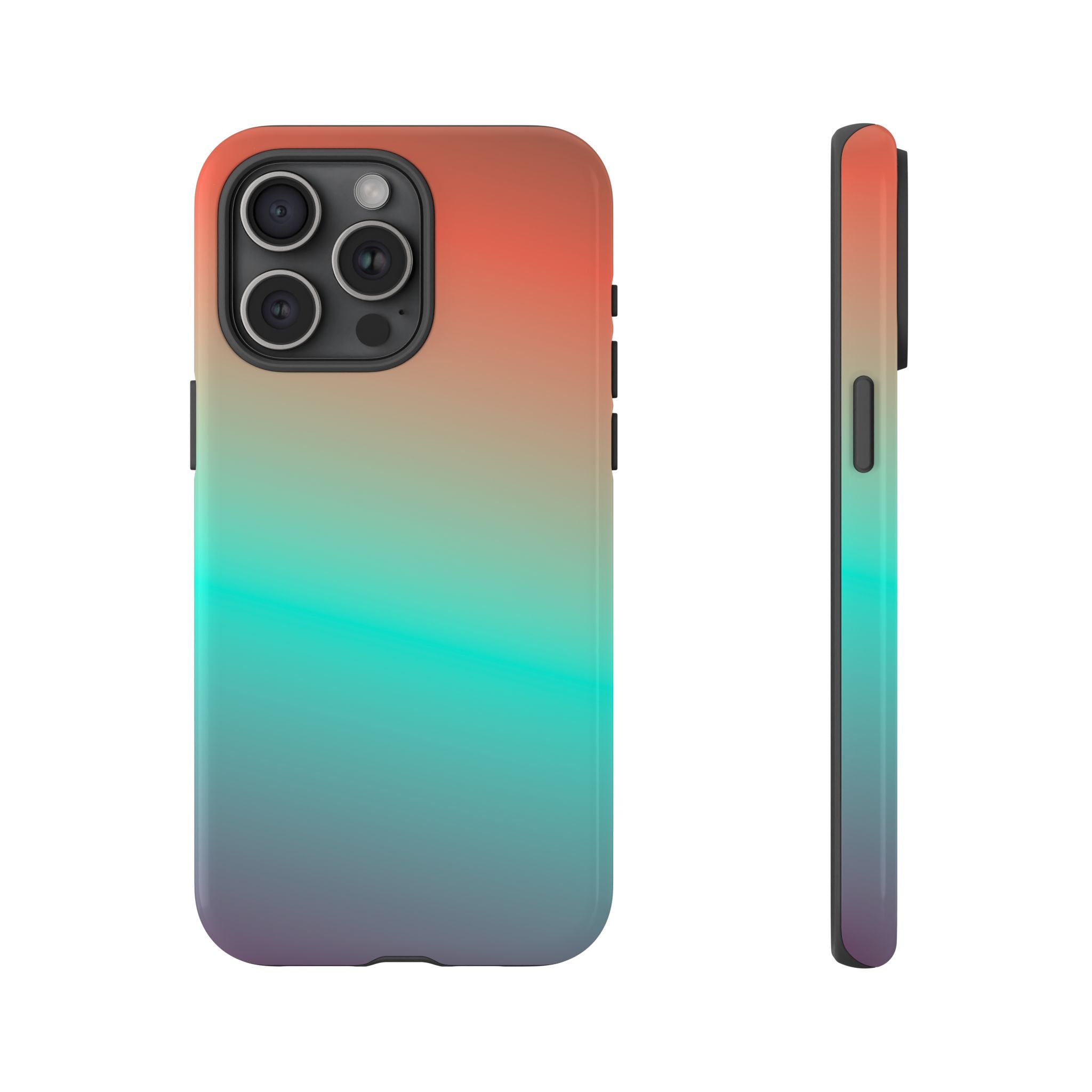 Gradient Phone Case, Tough Cases for Protection, Stylish iPhone Cover, Trendy Mobile Accessory, Perfect Gift for Tech Lovers