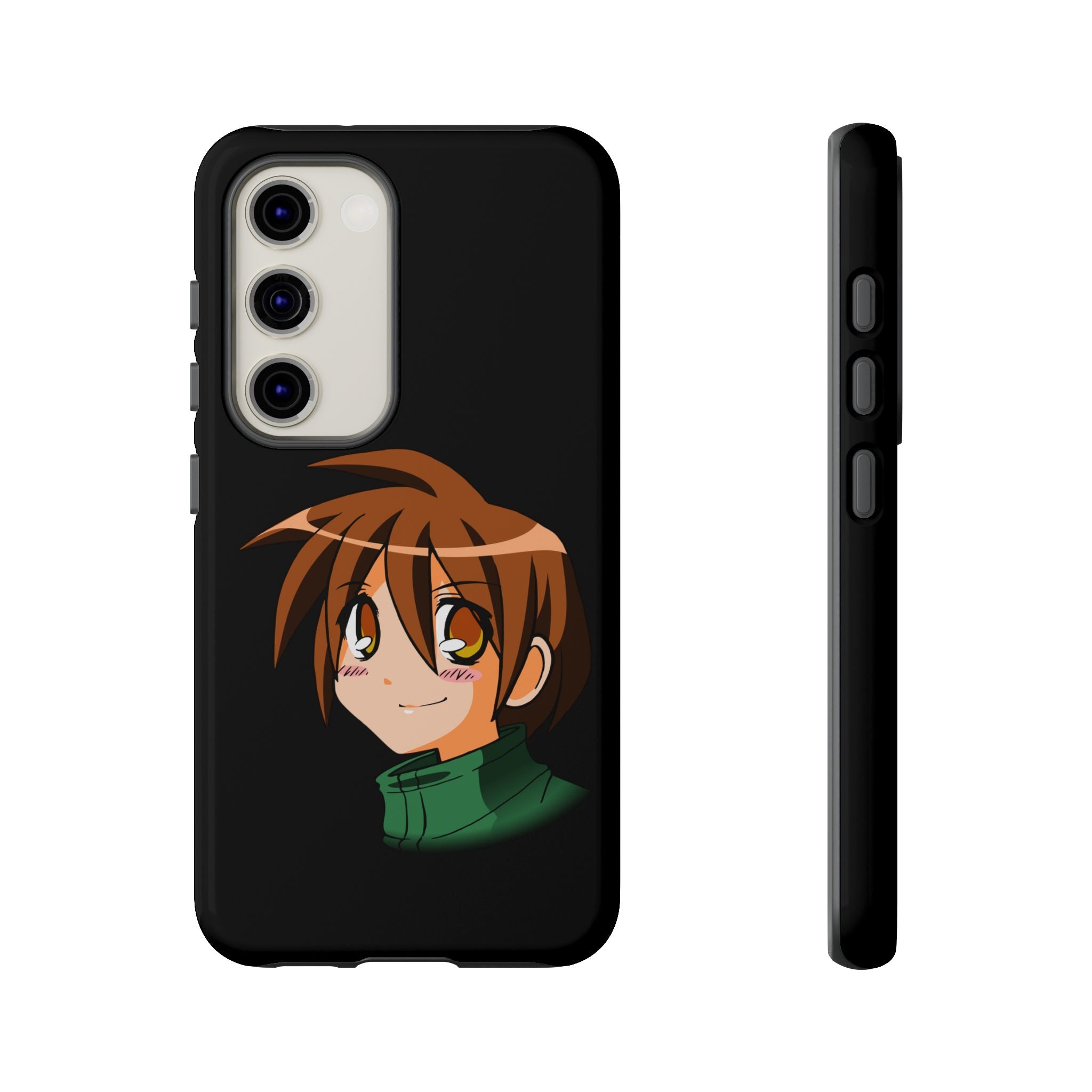 Anime Character Phone Case, Cute Phone Cover, Tough Cases for Teens, Customizable Gift, Geeky Accessories