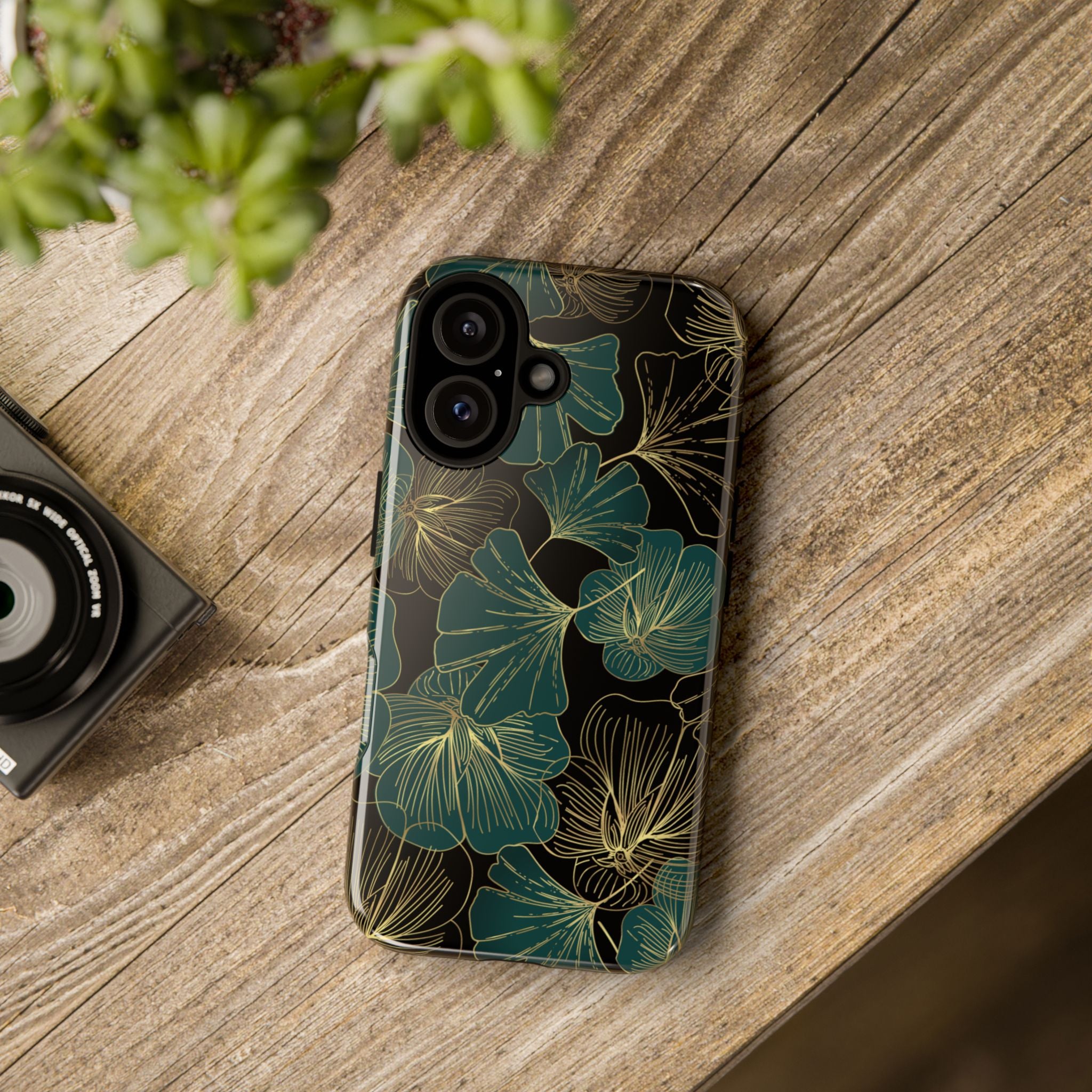 Floral Phone Case - Tough Cases, Protective Cover, Stylish Accessory, Gift for Her, Nature-Inspired Design