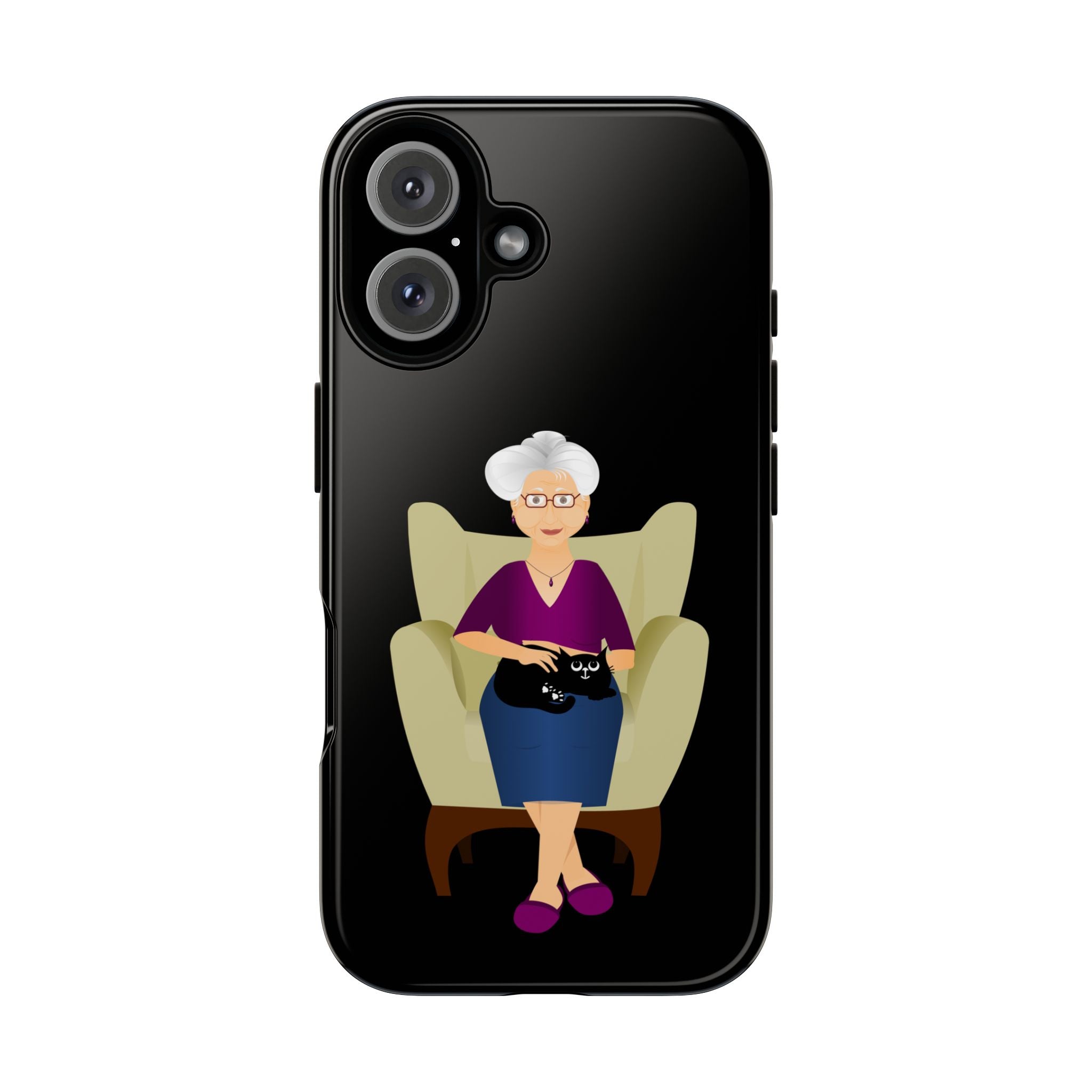 Grandma Phone Case, Tough Phone Cover for Grandparents, Durable Case for Seniors, Unique Gift for Grandmother, Personalized Tech Accessory
