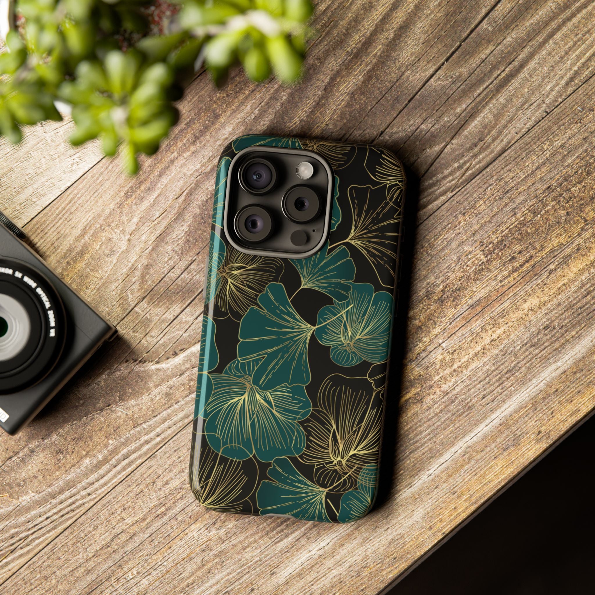 Floral Phone Case - Tough Cases, Protective Cover, Stylish Accessory, Gift for Her, Nature-Inspired Design