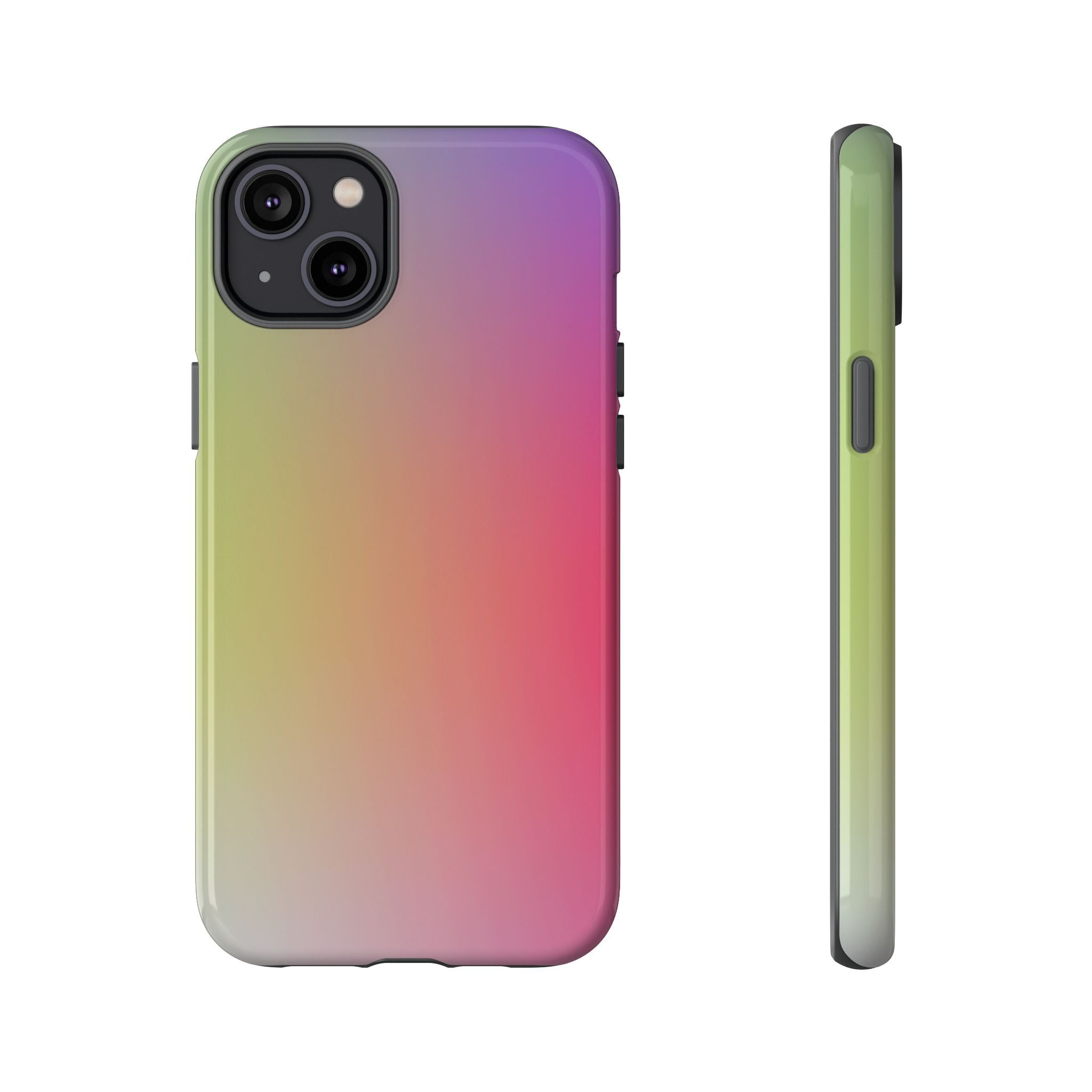 Gradient Phone Case, Tough Cases, Colorful Tech Accessory, Modern Phone Protection, Trendy Gift for Friends, Birthday, Holidays