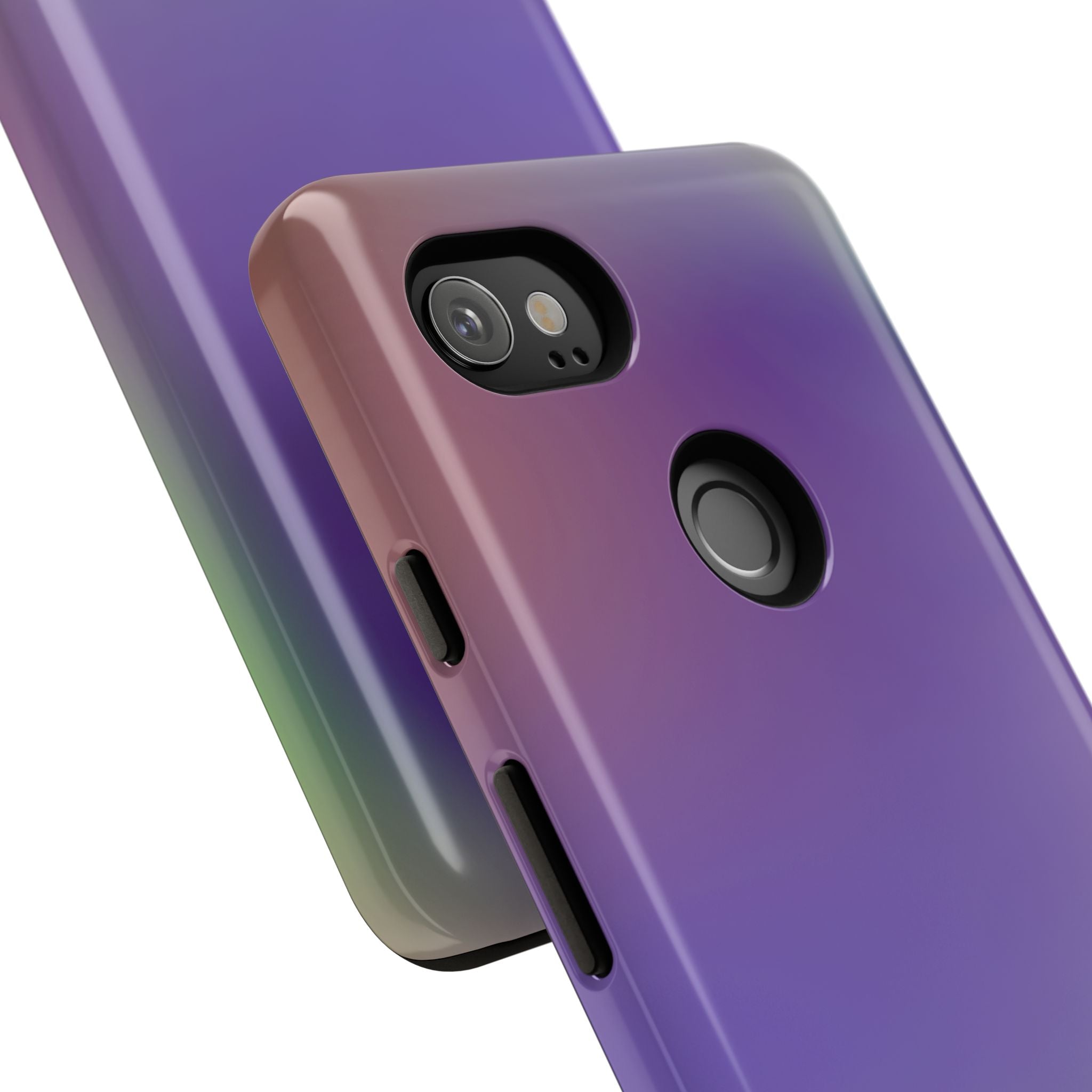 Colorful Phone Case, Tough Phone Cover, Gradient Design Case, Stylish Mobile Accessories, Unique Gift for Her