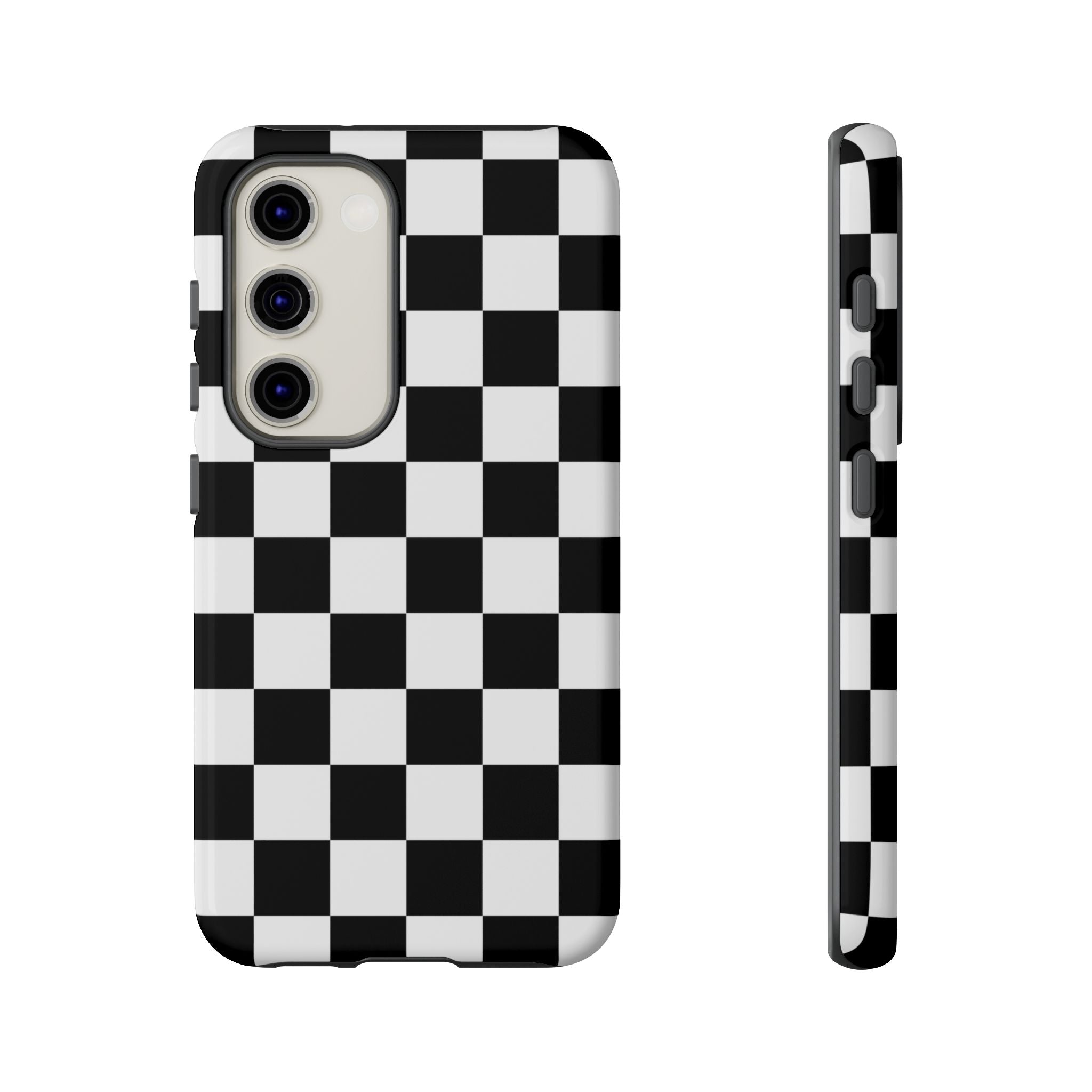 Stylish Checkered Phone Case | Trendy Protective Cover for iPhone, Gift for Teens, Fashion Accessory, Unique Design for All Occasions