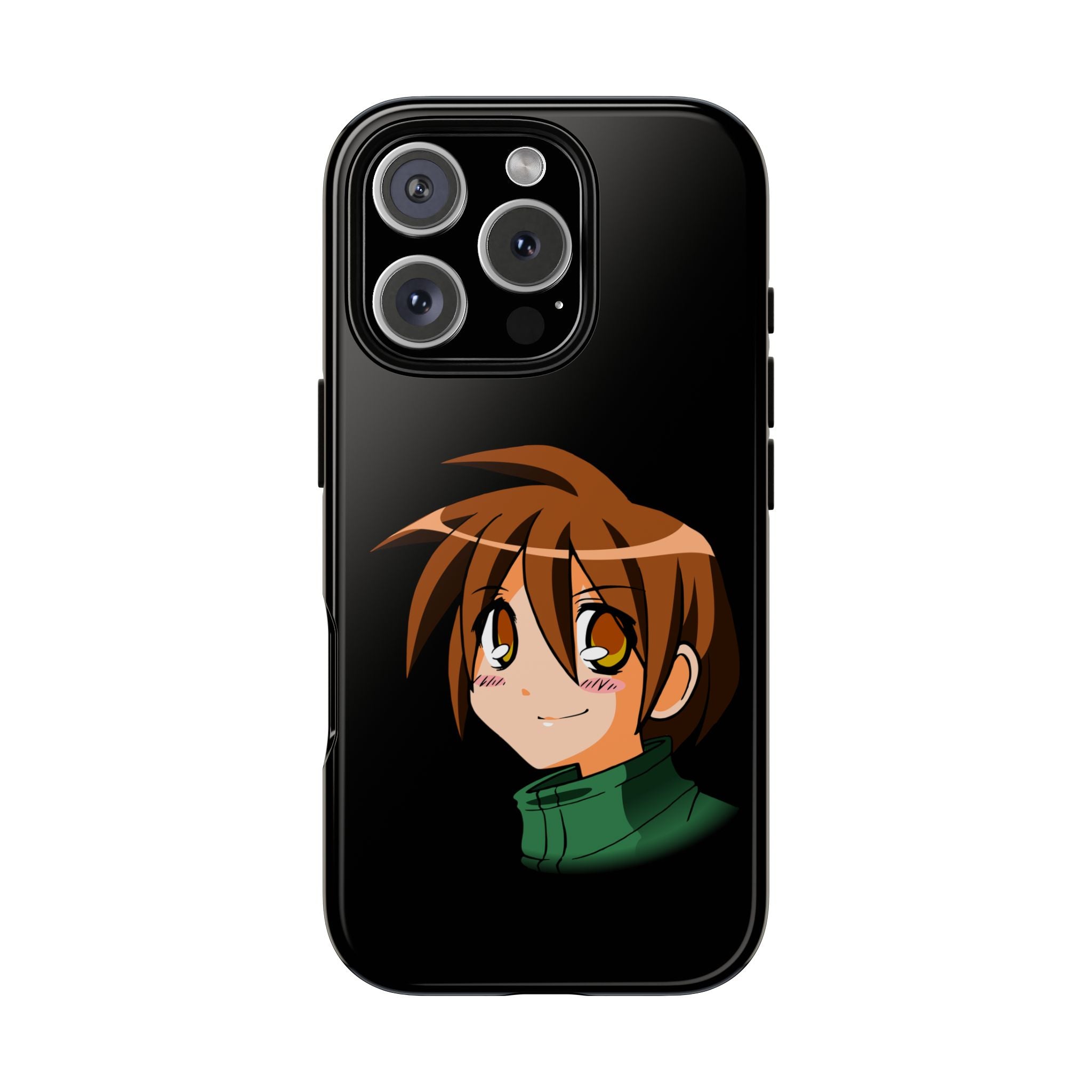 Anime Character Phone Case, Cute Phone Cover, Tough Cases for Teens, Customizable Gift, Geeky Accessories