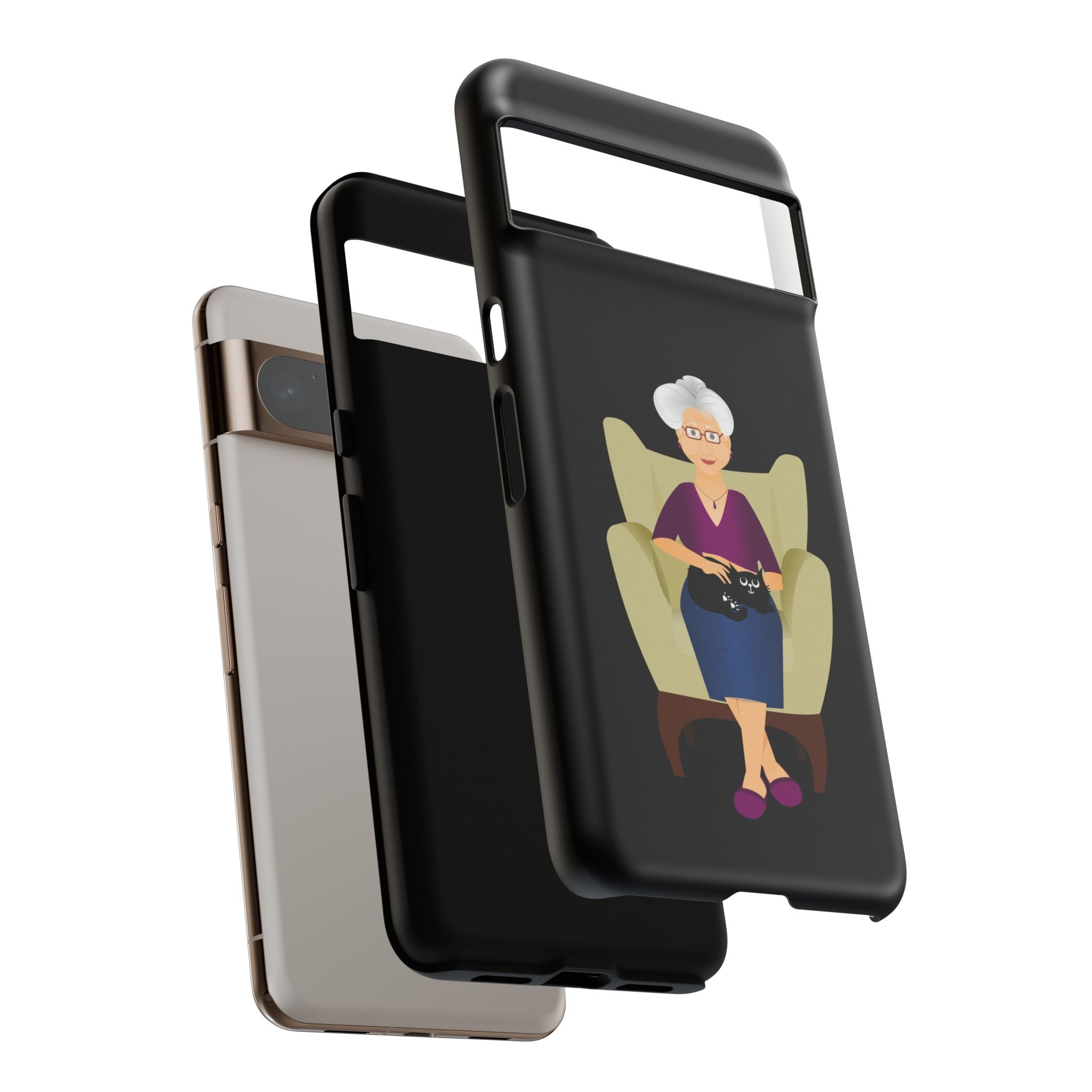 Grandma Phone Case, Tough Phone Cover for Grandparents, Durable Case for Seniors, Unique Gift for Grandmother, Personalized Tech Accessory