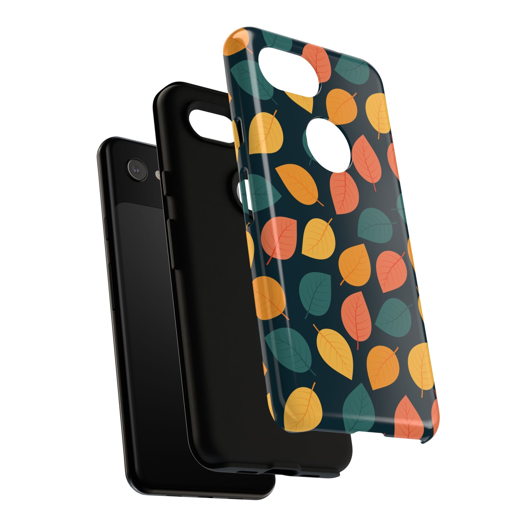 Autumn Leaves Phone Case - Protective Cell Phone Cover, Fall Aesthetic, Nature Lover Gift, Seasonal Accessories, Eco-Friendly Case