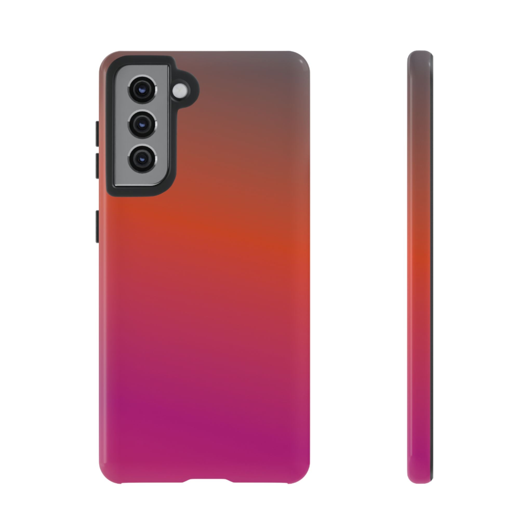 Gradient Phone Case, Custom Tough Case, Durable Phone Accessory, Vibrant Design, Gift for Tech Lovers, Birthday and Holiday Present