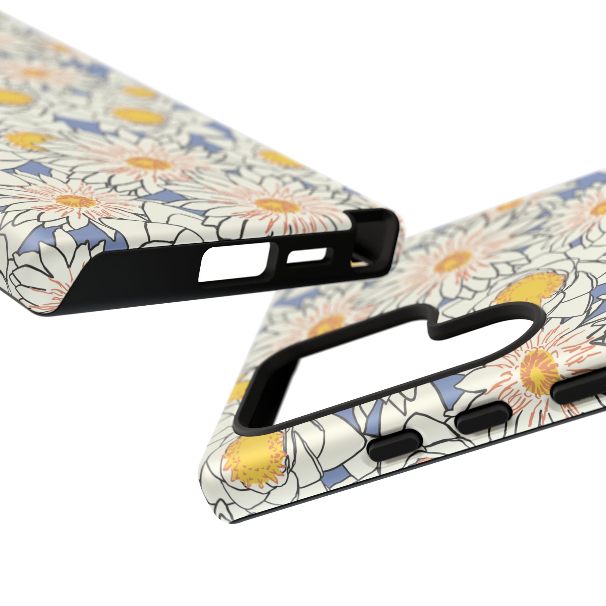 Stylish Phone Case, Floral Protective Cover, Gift for Nature Lovers, Trendy Tech Accessory, Customizable Phone Case